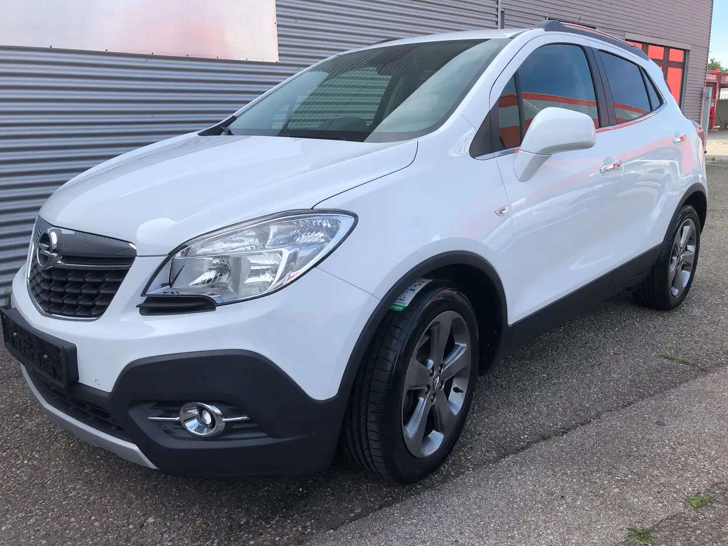 Opel Mokka 1,4 Turbo Ecotec Cosmo Aut. #ÖAMTC-PICKERL NEU# Weiß - 1
