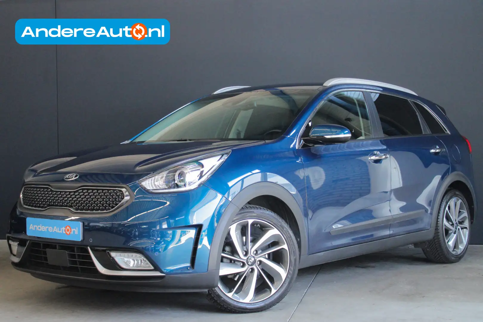 Kia Niro 1.6 GDi Hybrid ExecutiveLine |elek stoel|leder|dea Blauw - 1