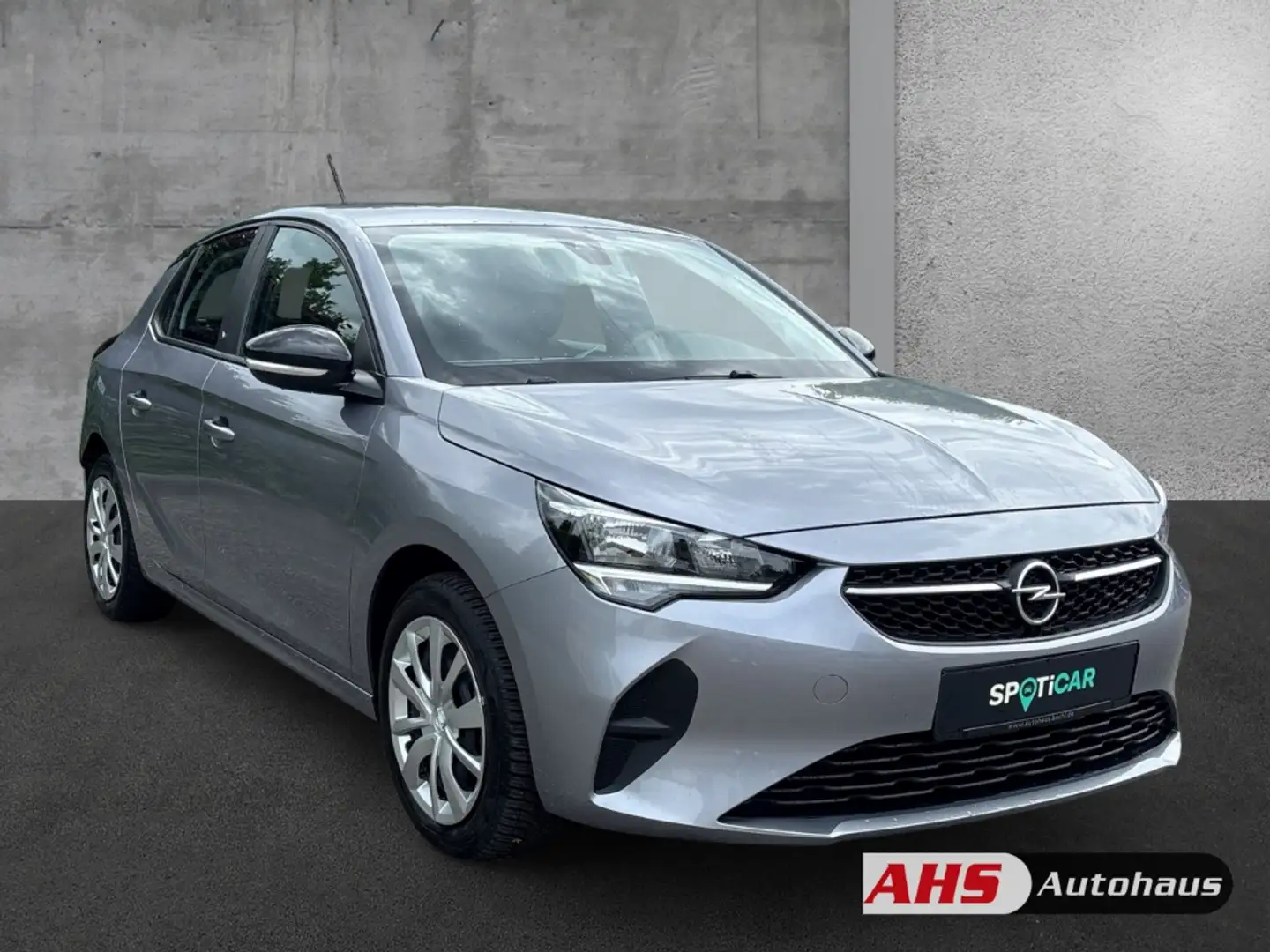 Opel Corsa F e Edition +Klima+USB+Sicht-P.+TC+DAB+ABS Grau - 2