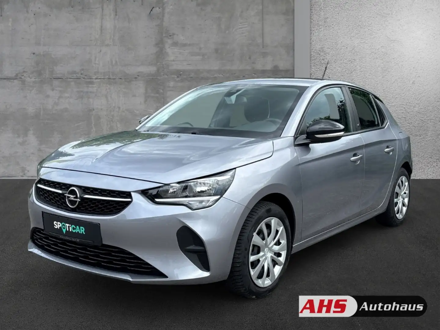 Opel Corsa F e Edition +Klima+USB+Sicht-P.+TC+DAB+ABS Grau - 1