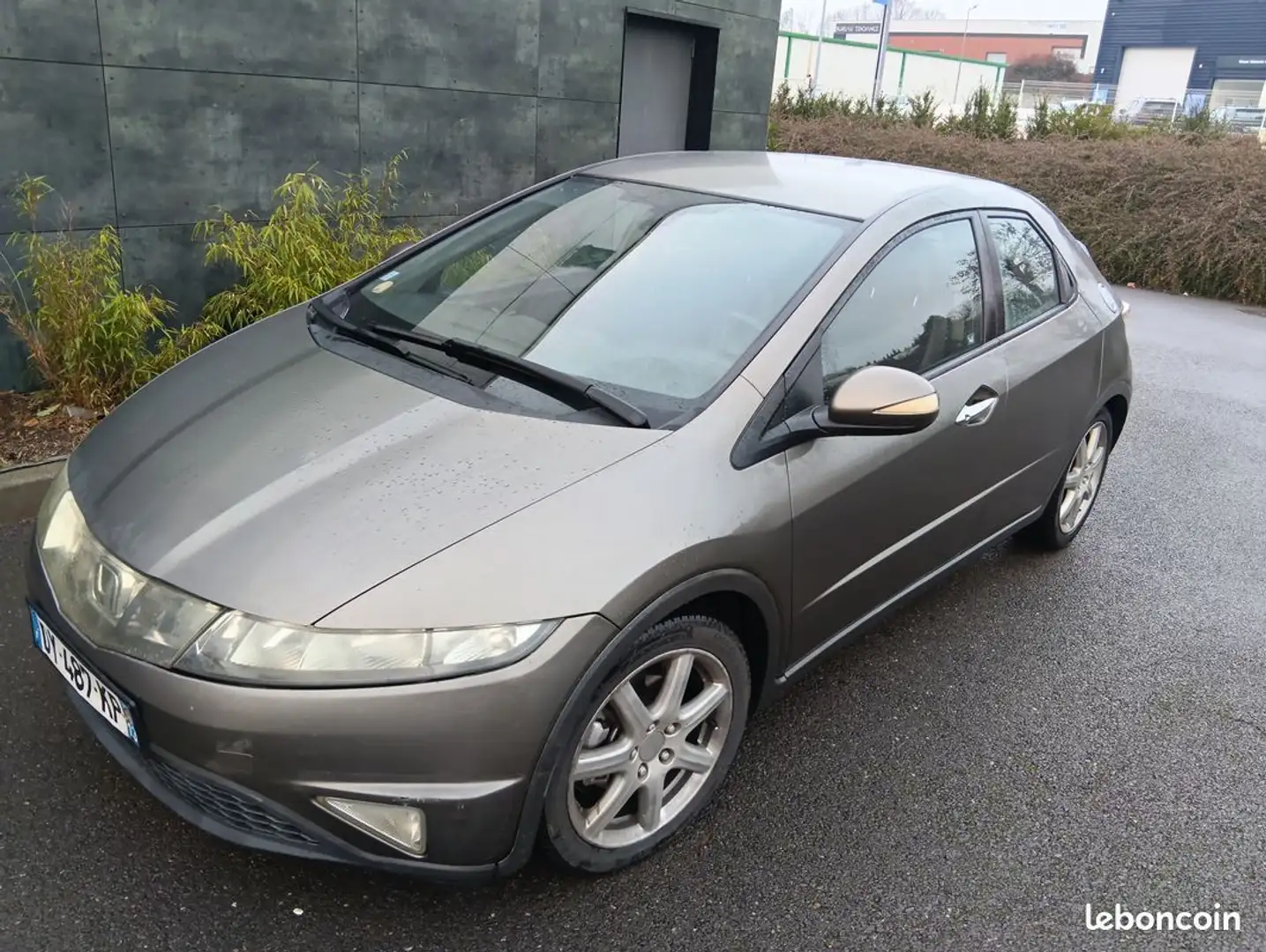 Honda Civic Belle 2.2 cdti pack revision faite tbe ct ok reprise Gris - 1