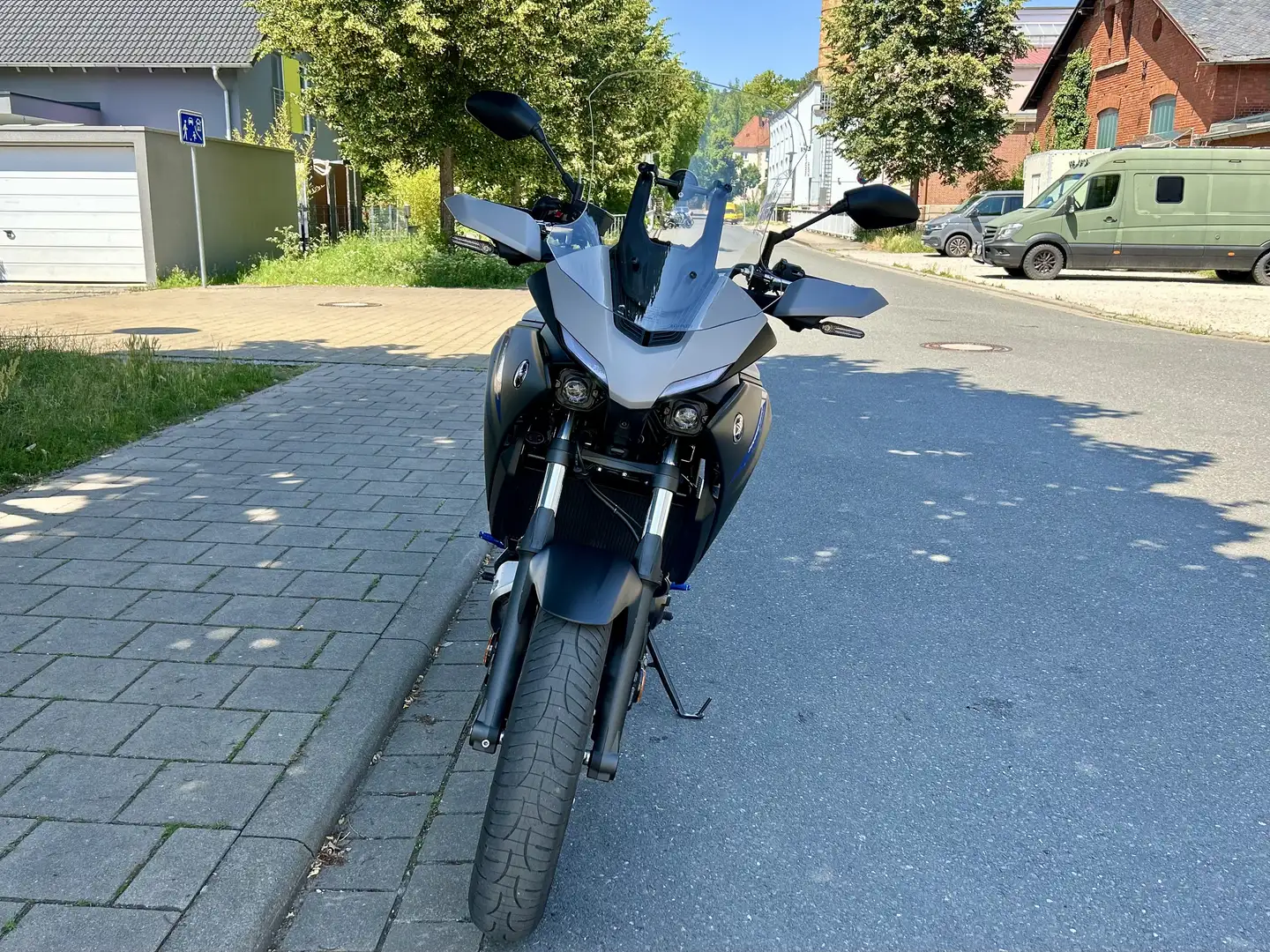 Yamaha Tracer 7 wie GT, A2, Griffheizung Grau - 2