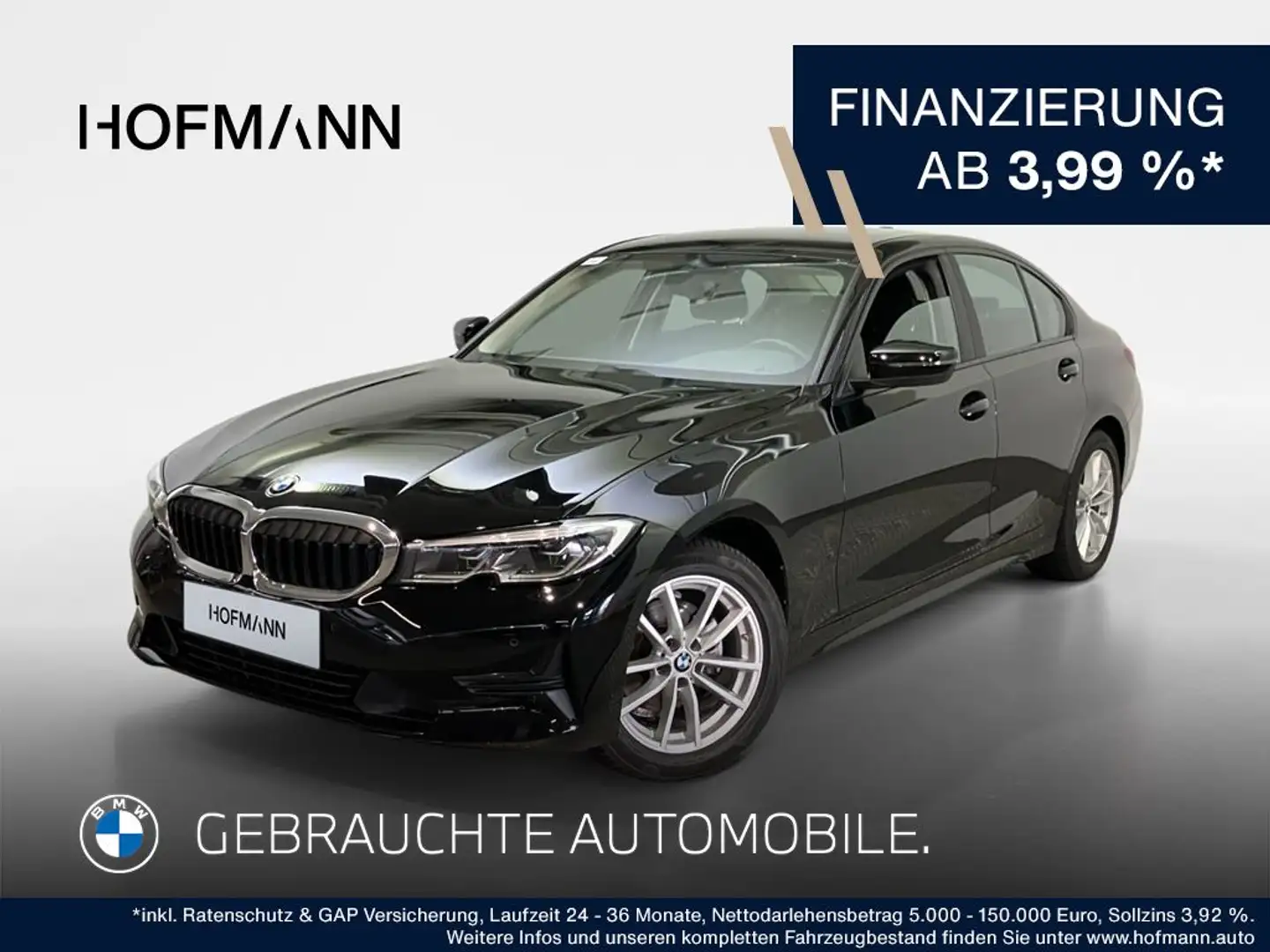 BMW 320 Advantage Schwarz - 1