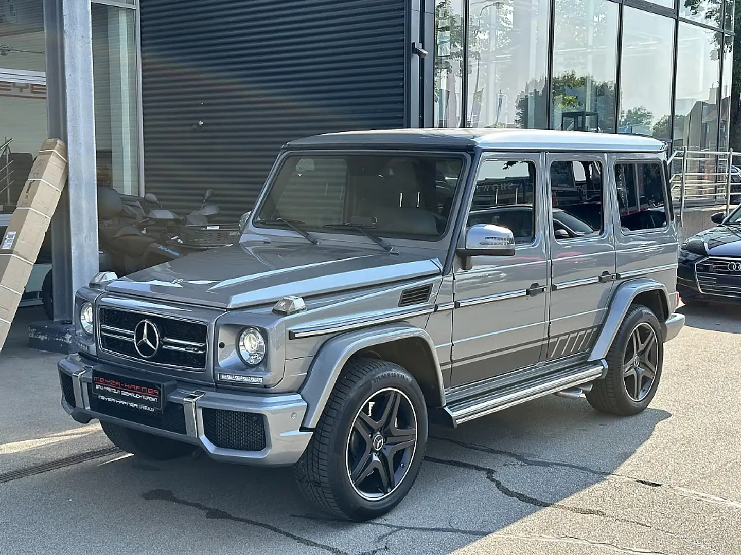 Mercedes-Benz G 63 AMG 4MATIC / AHK / Harman Kardon / Memory / Navi / RFK Silber - 1