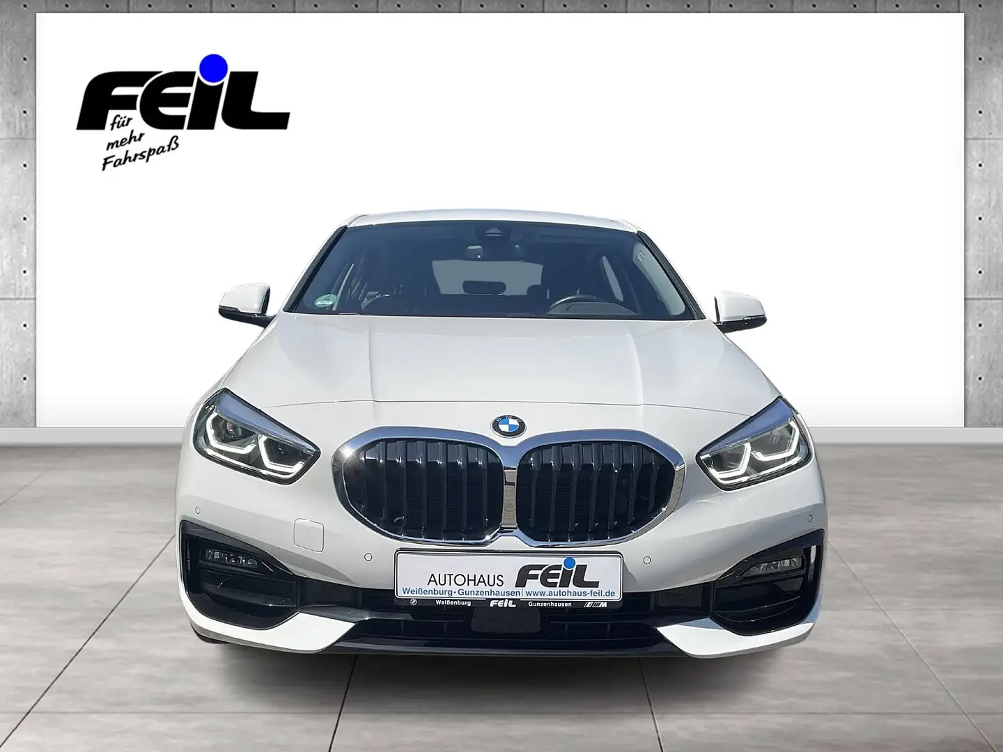 BMW 118 i Sport Line Head-Up DAB LED WLAN Komfortzg. Weiß - 2