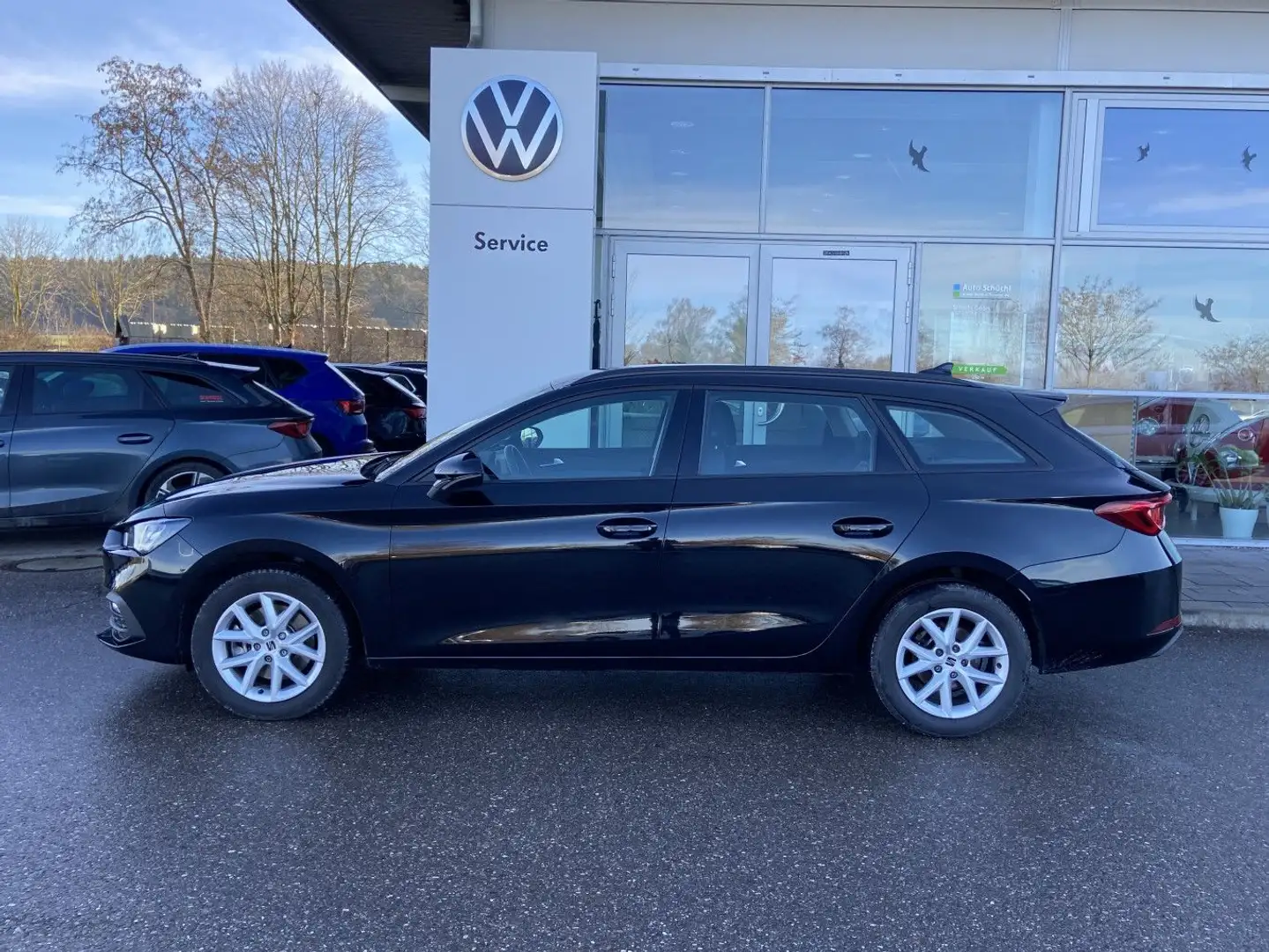 SEAT Leon ST 2.0 TDI DSG Style LED+VIRTUAL+NAVI-PRO+F Schwarz - 2