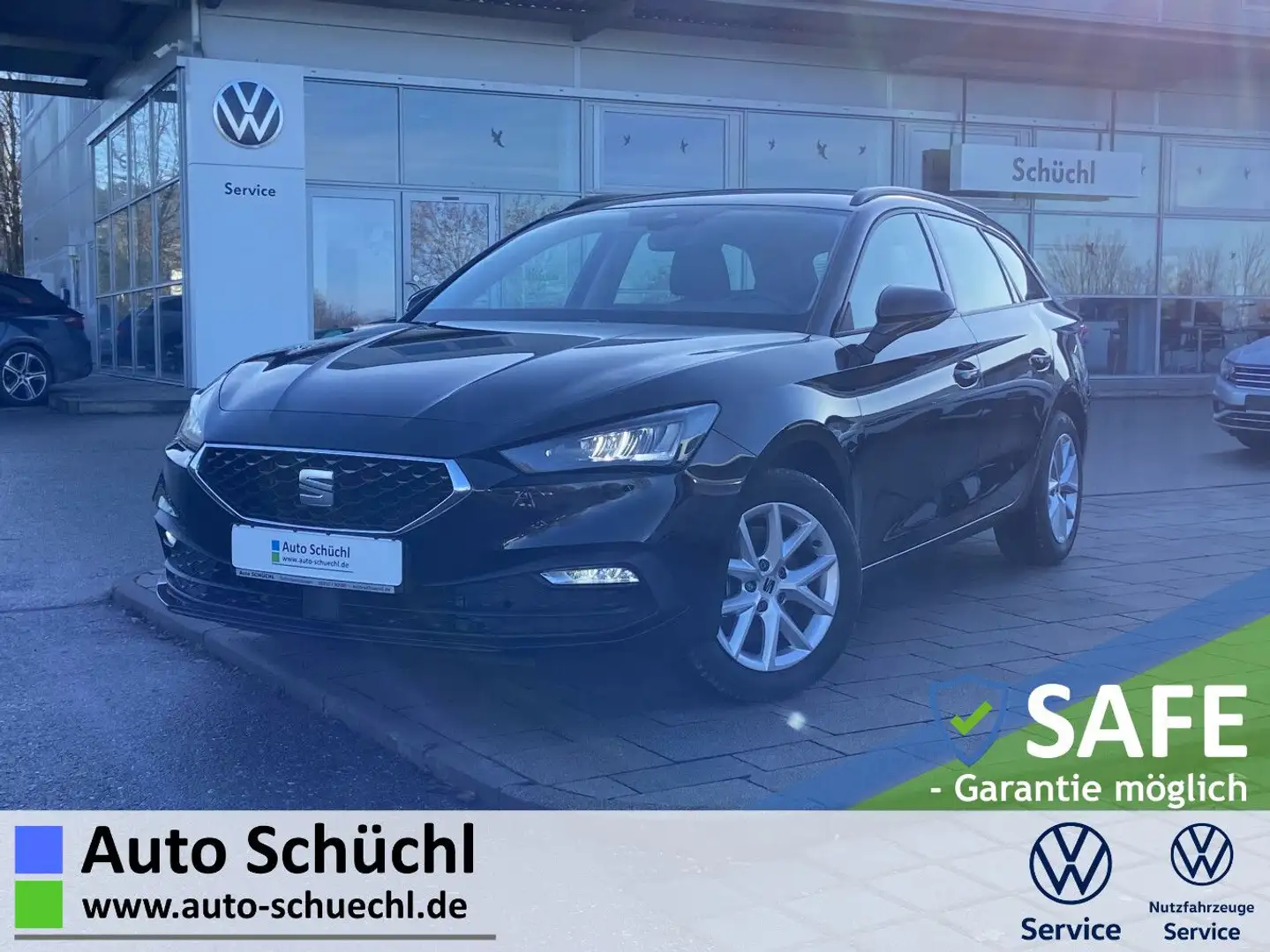 SEAT Leon ST 2.0 TDI DSG Style LED+VIRTUAL+NAVI-PRO+F Schwarz - 1