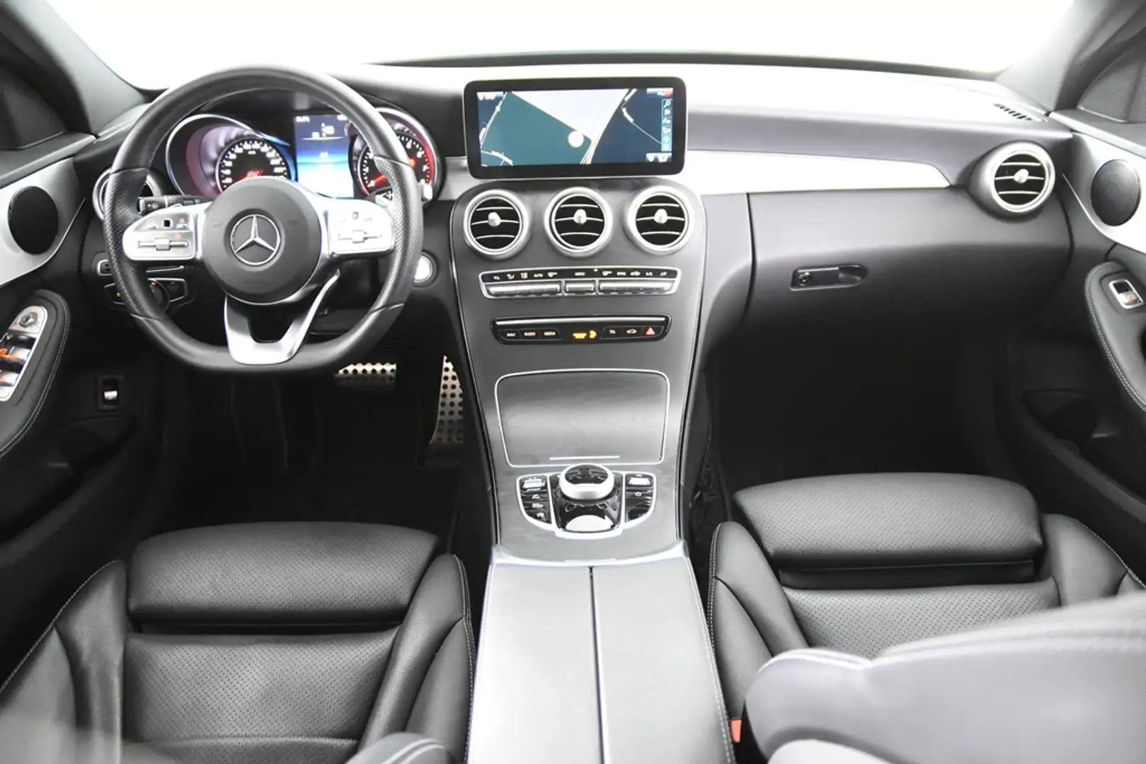 Mercedes-Benz C 180 Estate T AMG-Line *1ste Eigenaar*2xAMG*Navigatie*L Gris - 2
