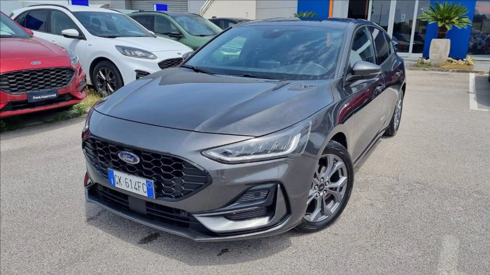 Ford Focus 1.0t ecoboost h st-line 125cv Gris - 1