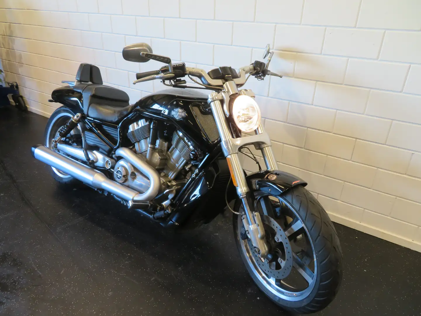 Harley-Davidson V-Rod VRSCF MUSCLE BLACK-EDITION!! Negru - 2