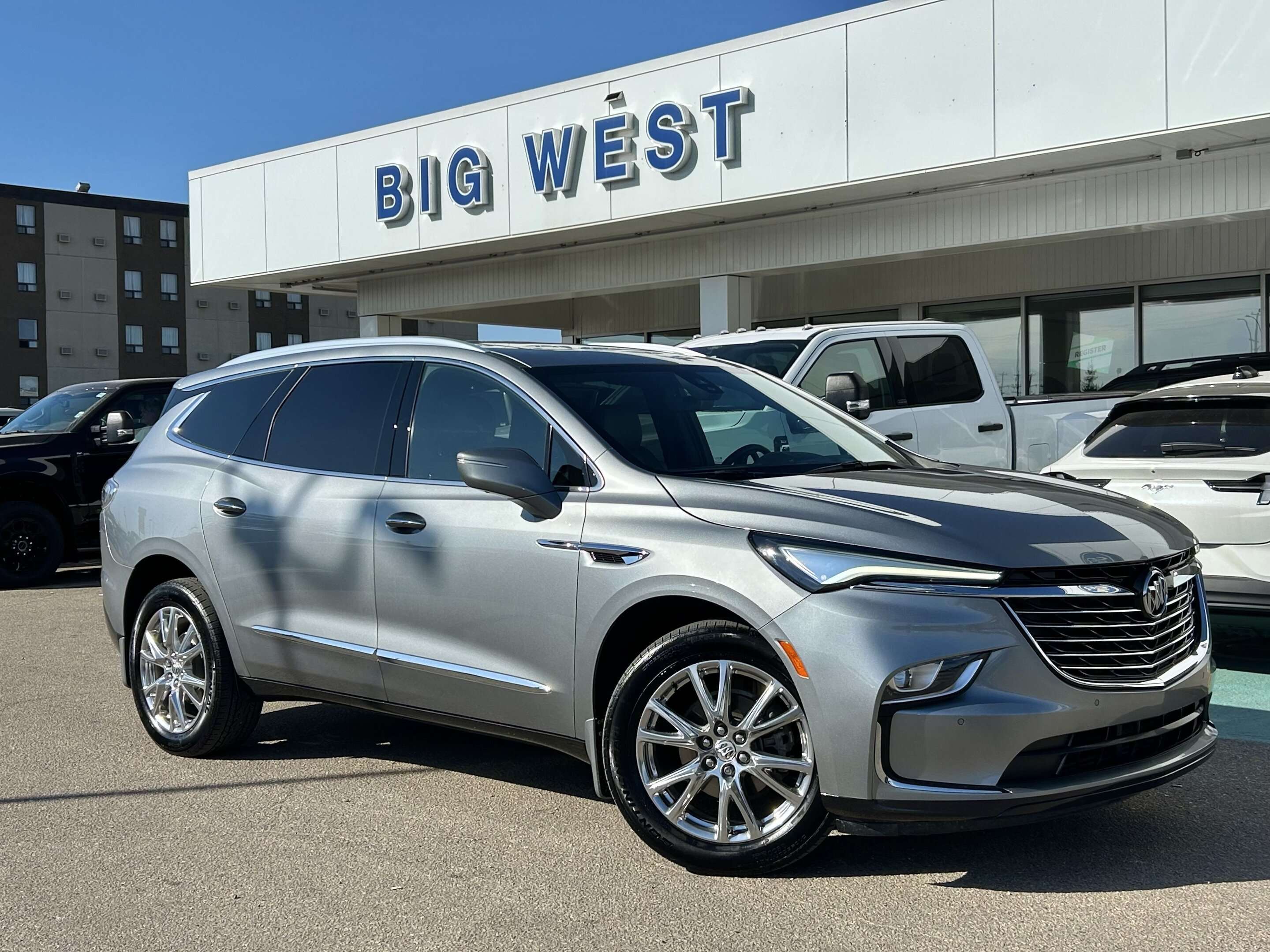 Gray 2023 Buick Enclave SUV / Crossover Four-Wheel Drive 9-Speed Automatic