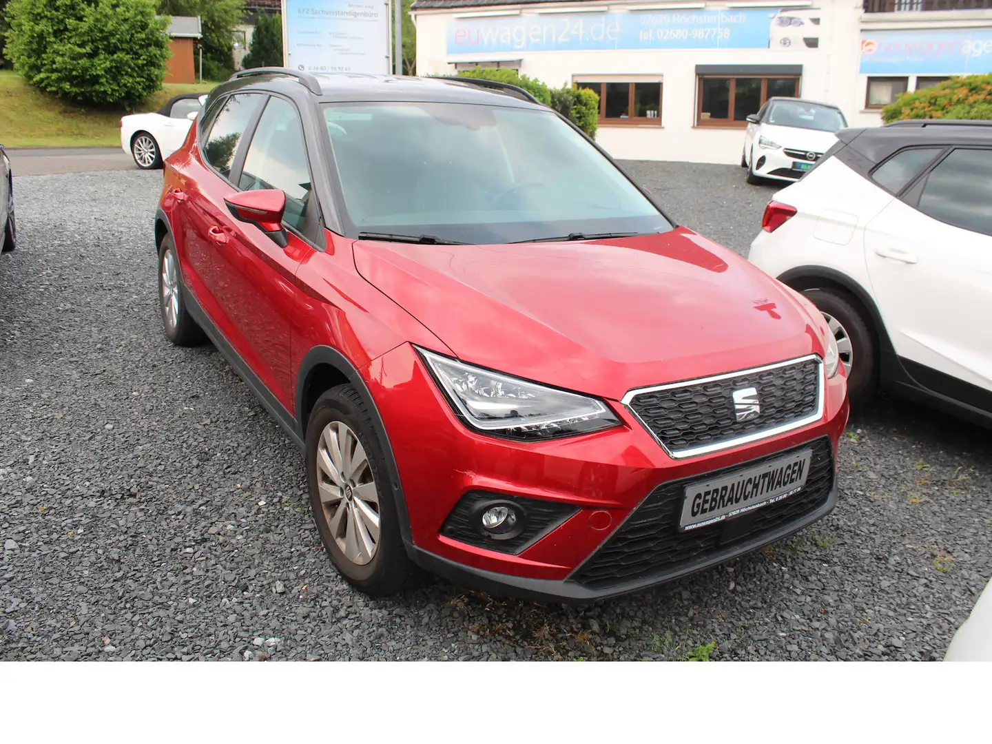 SEAT Arona 1,0 TGI Erdgas+Benzin-LED-Kam-SHZ-APP Rood - 2