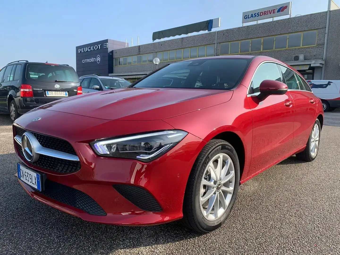 Mercedes-Benz CLA 250 Shooting Brake (eq-power) Business auto - GN639LX Rosso - 2