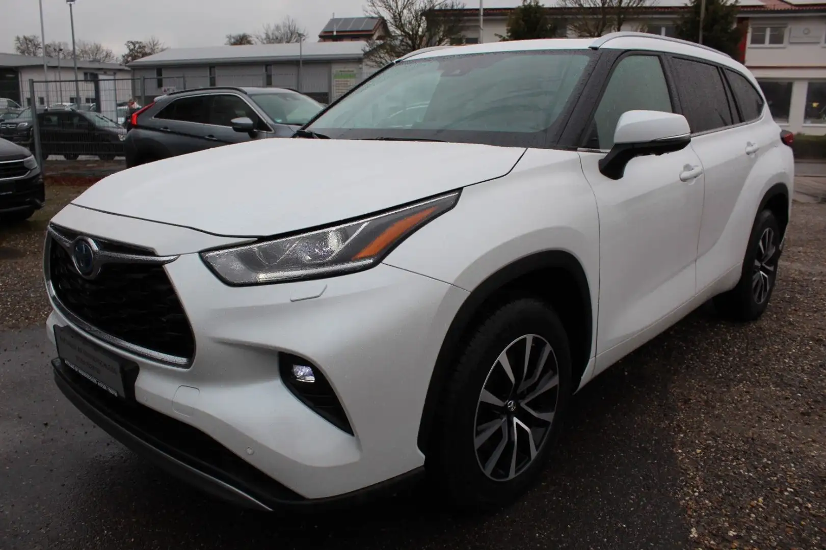 Toyota Highlander Hybrid Luxury*7-Sitzer*PANO*1.Hd.*ACC Білий - 1