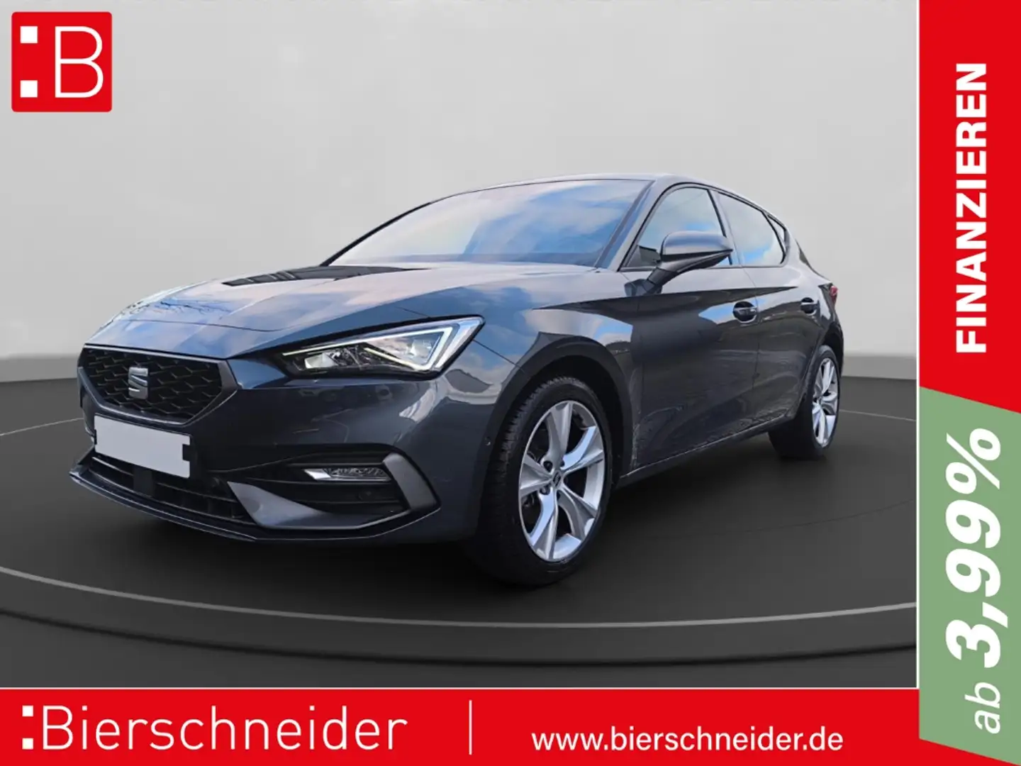 SEAT Leon 2.0 TDI DSG NAVI PARKASSIST ACC KAMERA Grau - 1