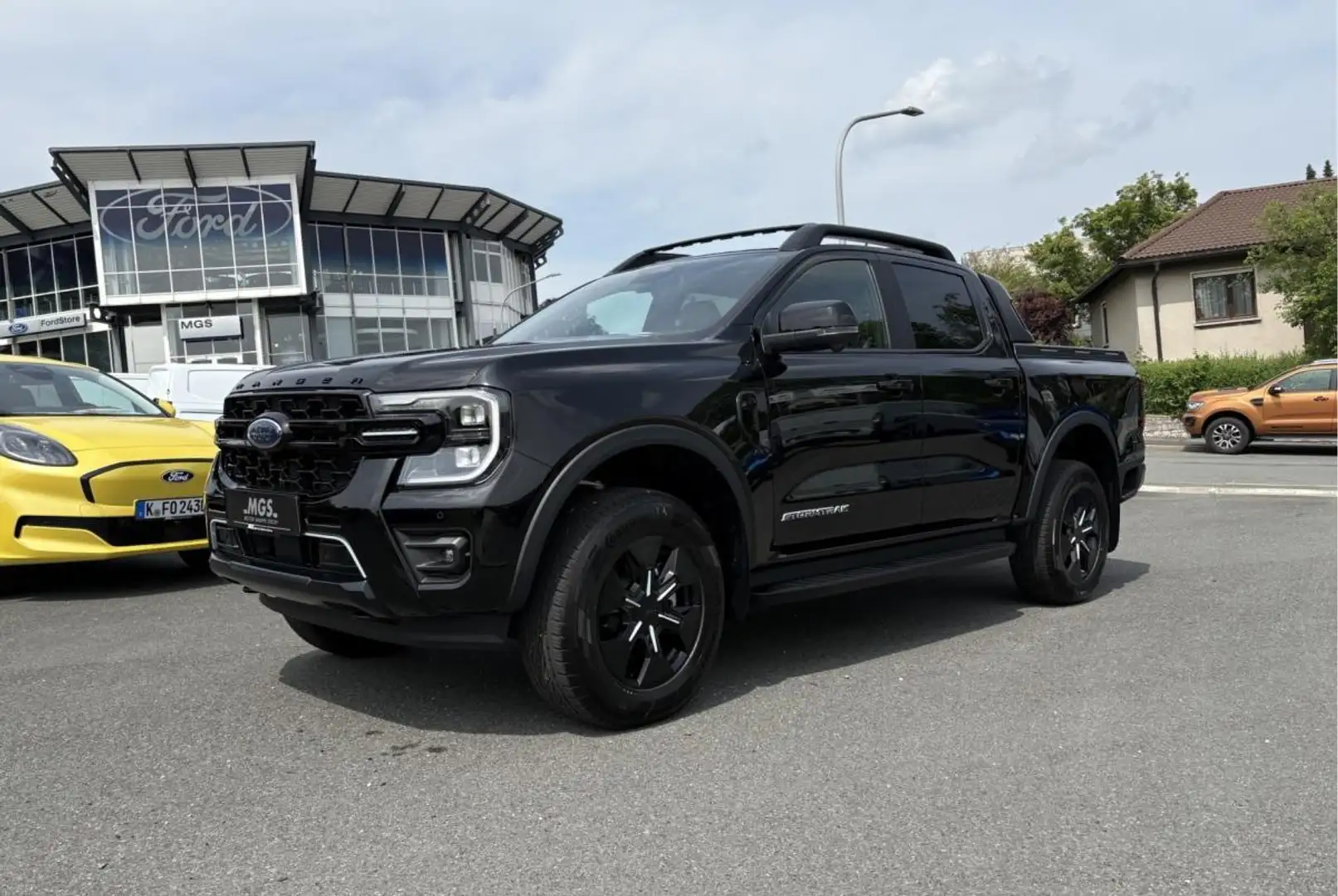 Ford Ranger Stormtrak PHEV #AT-REIFEN #ELEKTRISCHES LADERAUMRO Schwarz - 1