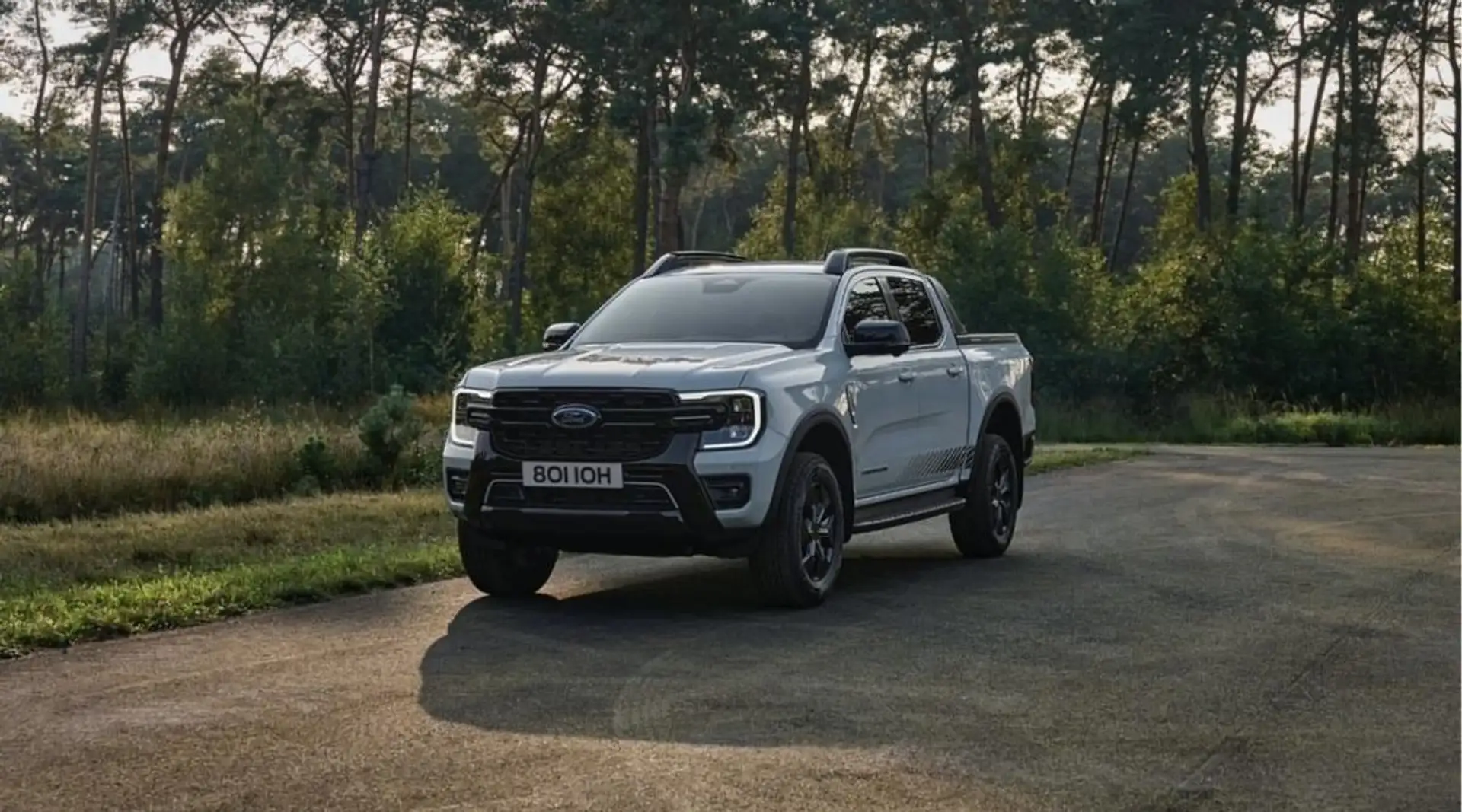 Ford Ranger Stormtrak PHEV #AT-REIFEN #ELEKTRISCHES LADERAUMRO Grau - 2