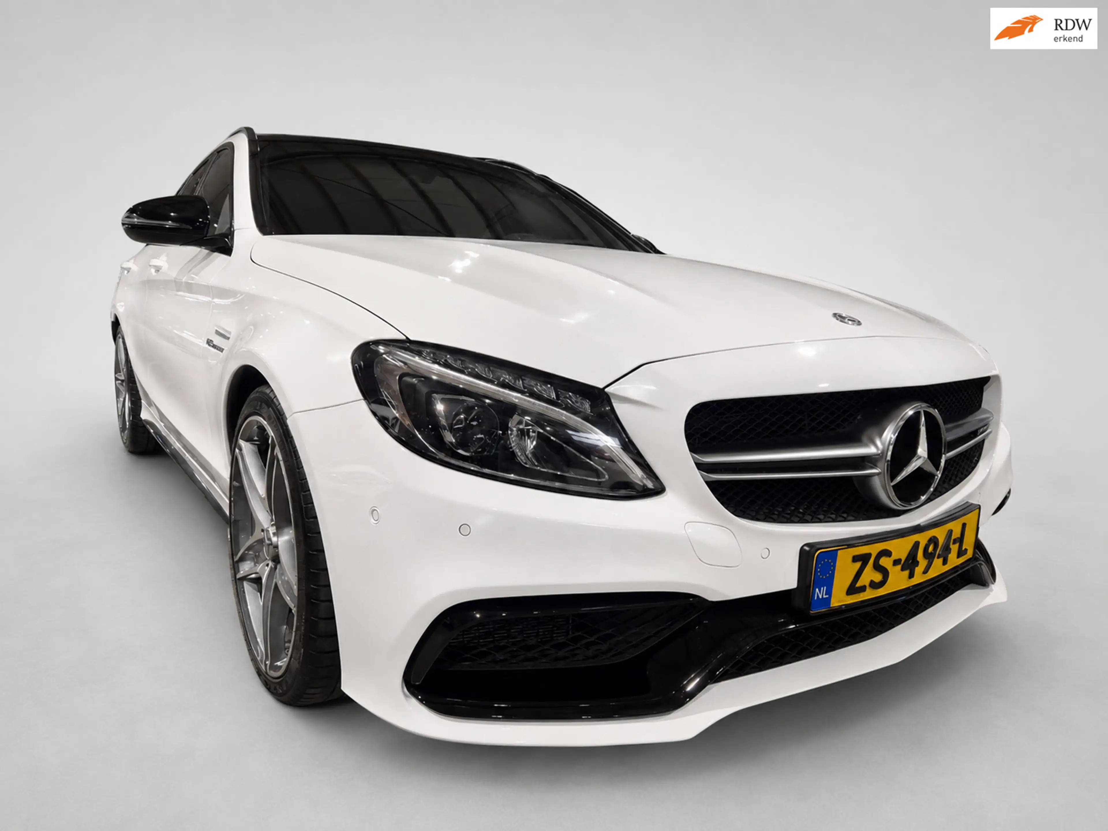 Mercedes-Benz C 63 AMG Estate - Dealeronderhouden - Panoramadak - Burmest