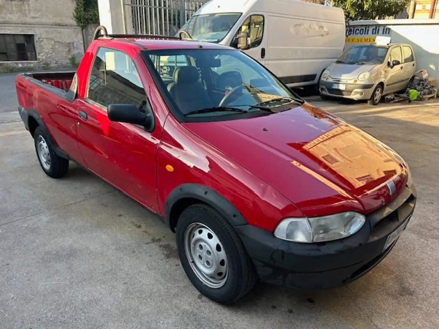 Fiat Strada DIESEL GANCIO TRAINO SOLO 107000 KM ORIGINALI Rosso - 1