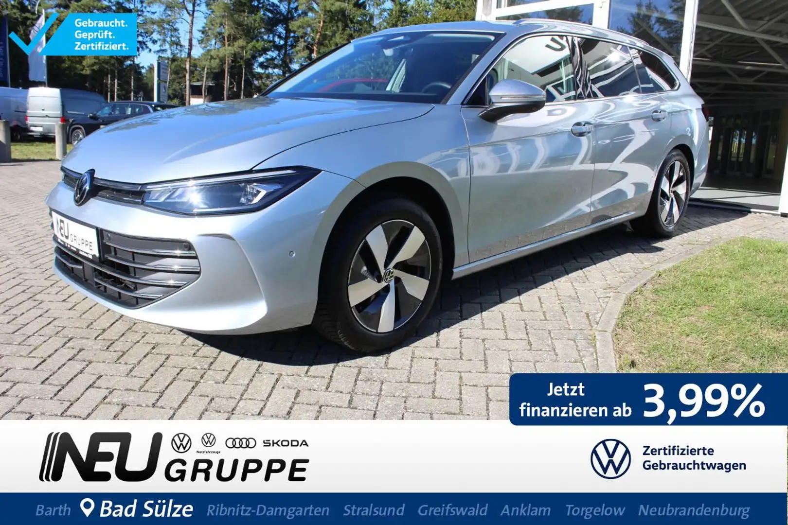 Volkswagen Passat Business Variant 2.0 TDI DSG HZ 360° Trav Argent - 1