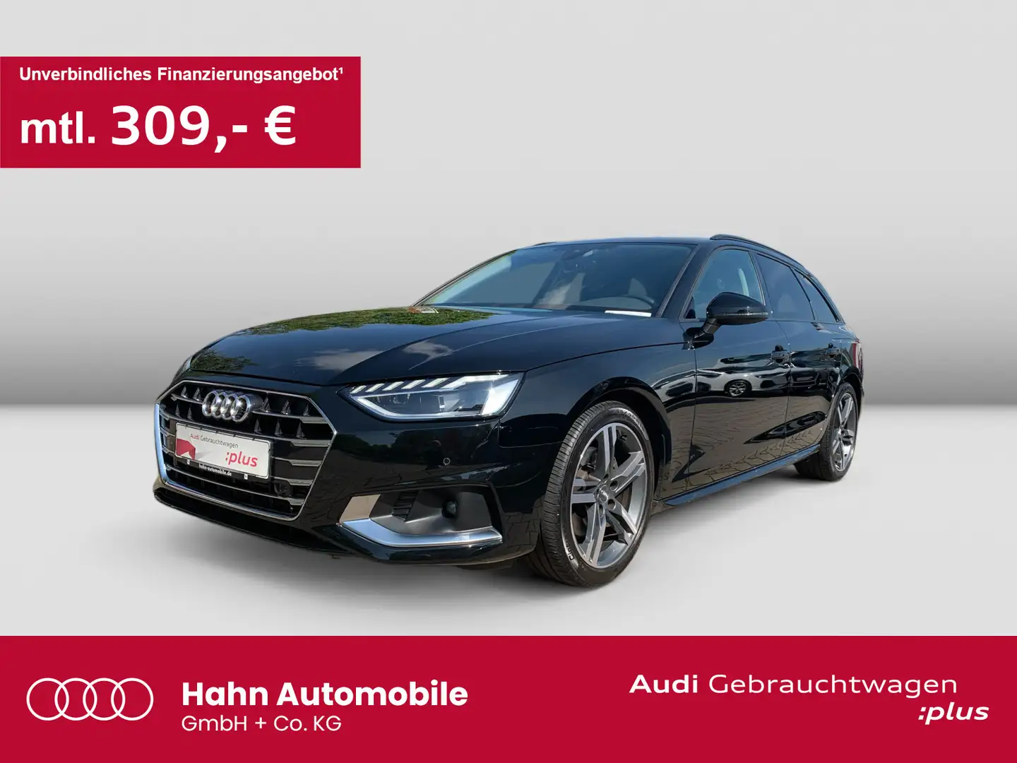 Audi A4 35 TFSI 6-Gang advanced LED AHK Zwart - 1
