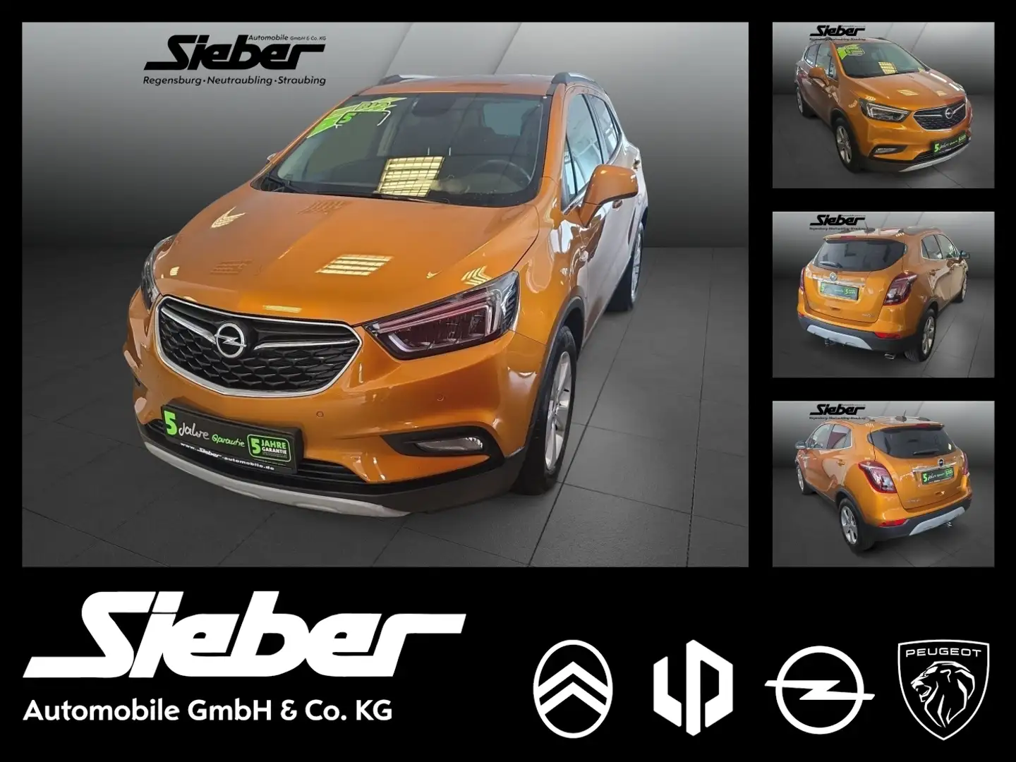 Opel Mokka X 1.4 Turbo Innovation *LED*PDC*Sitzheizung Oranje - 1