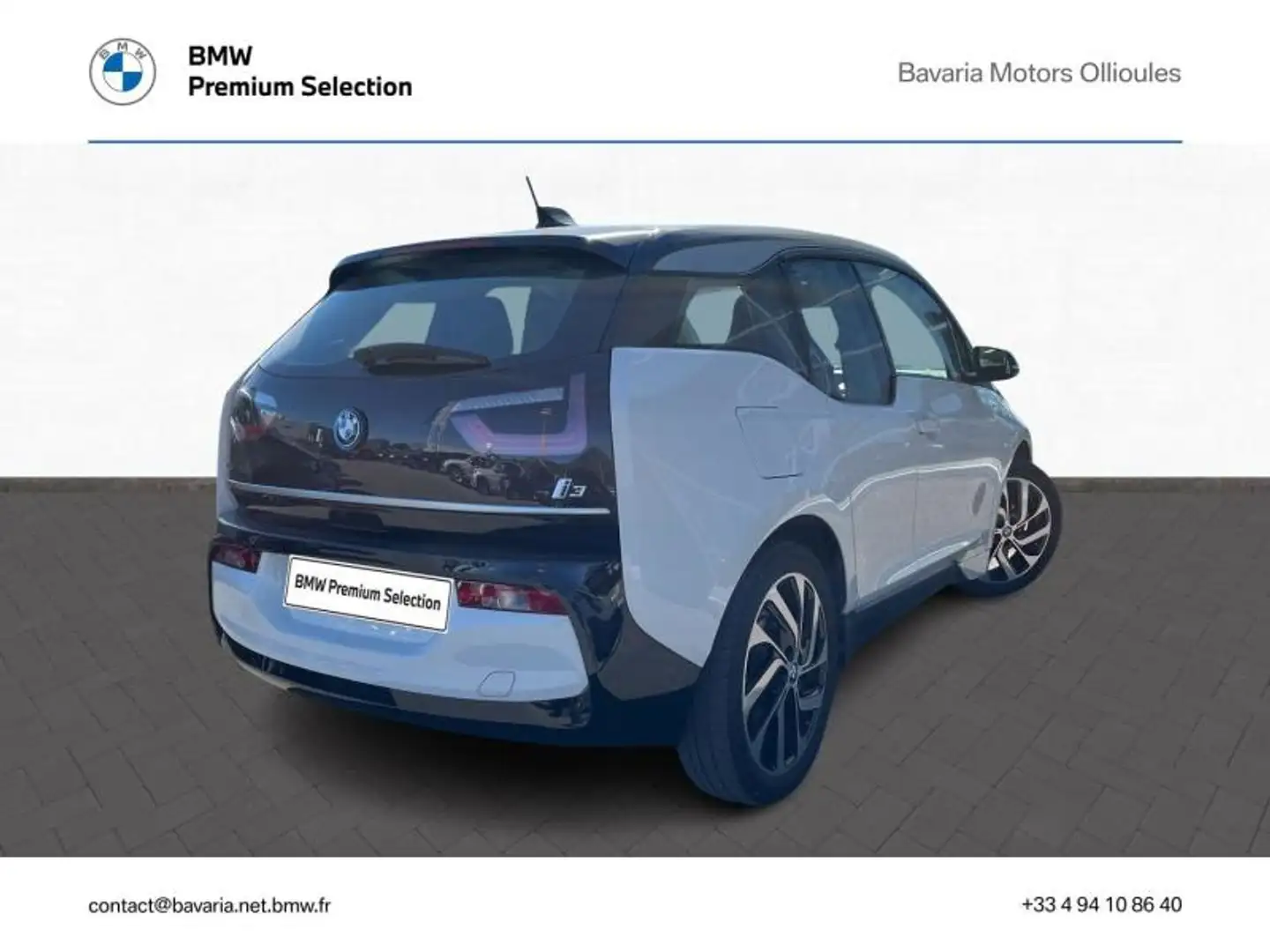 BMW i3 170ch 94Ah REx +CONNECTED Atelier Blanc - 2