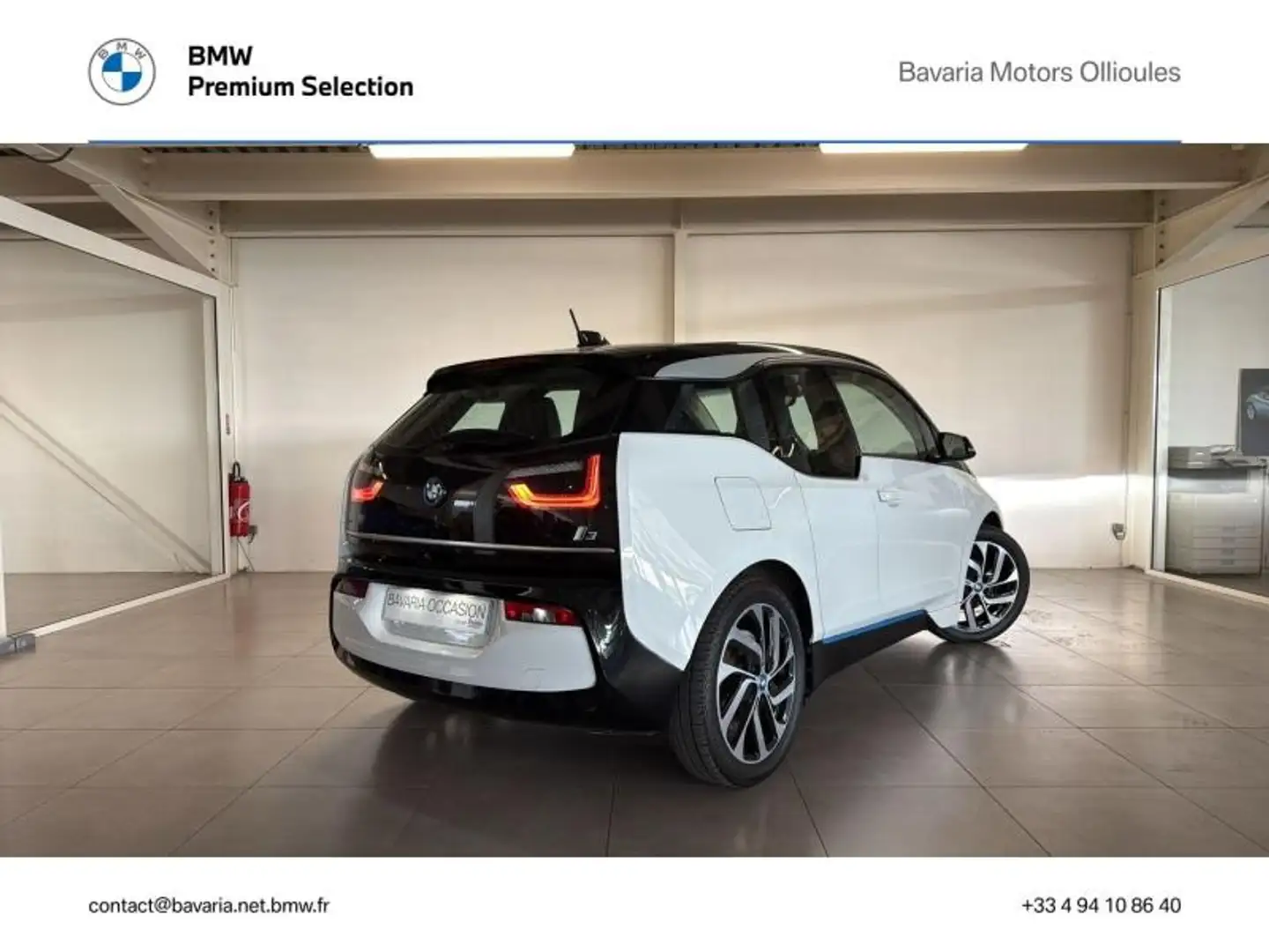BMW i3 170ch 94Ah REx +CONNECTED Atelier Blanc - 2