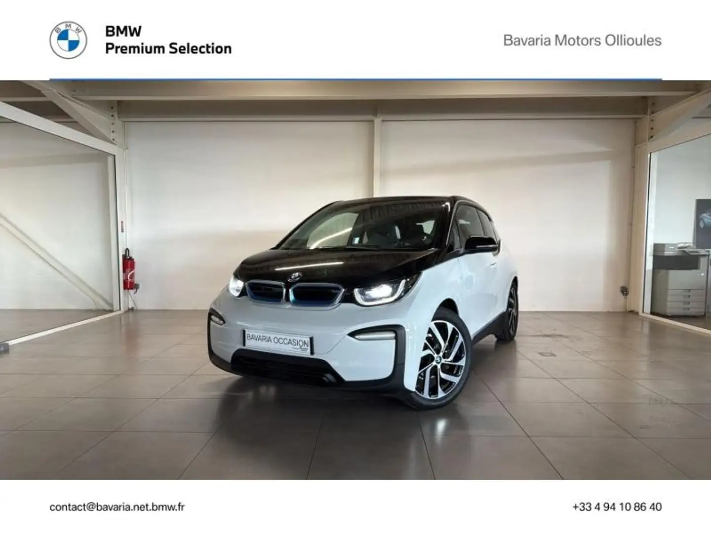 BMW i3 170ch 94Ah REx +CONNECTED Atelier Blanc - 1