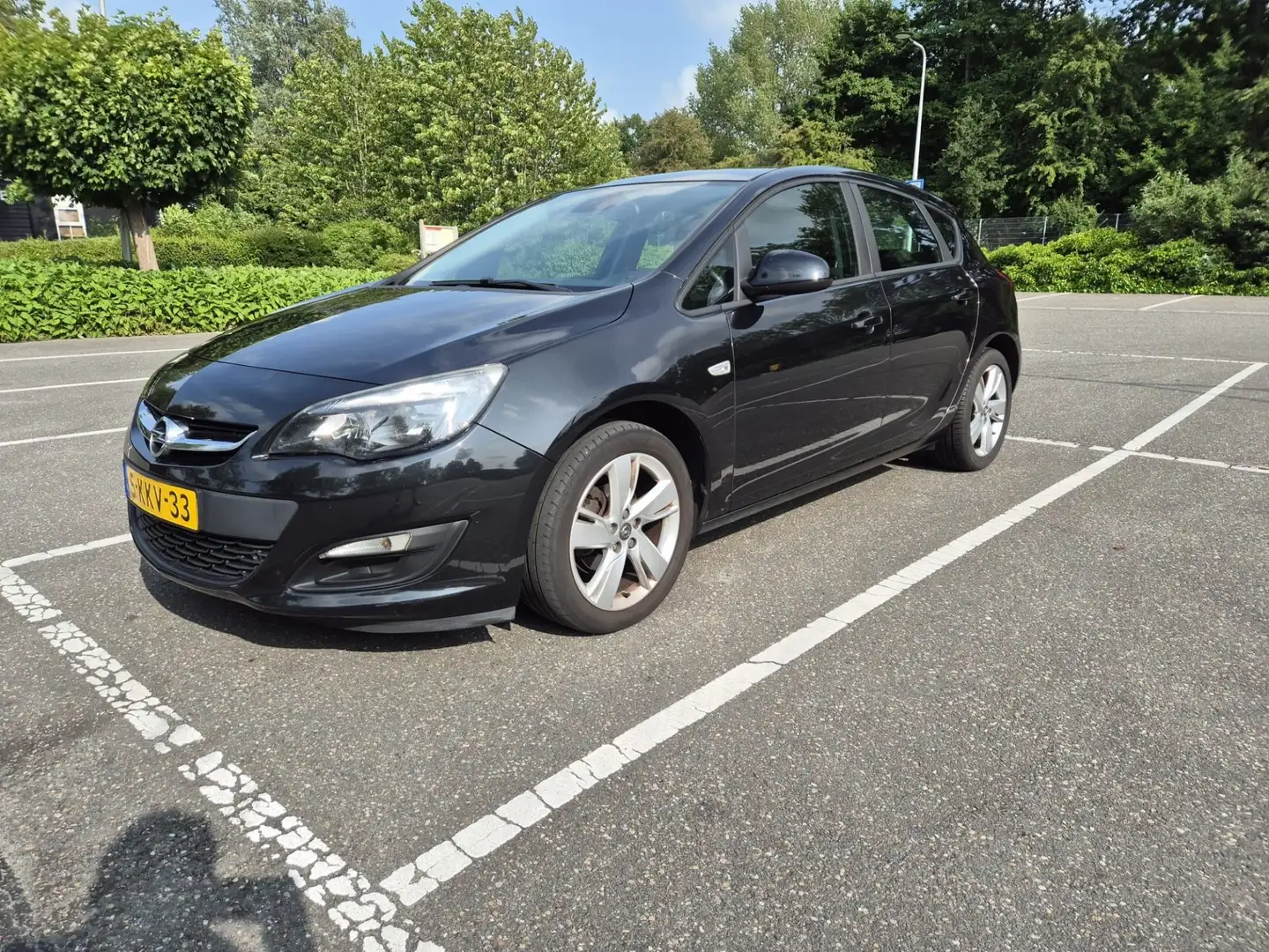 Opel Astra 1.4 Turbo Edition Zwart - 2