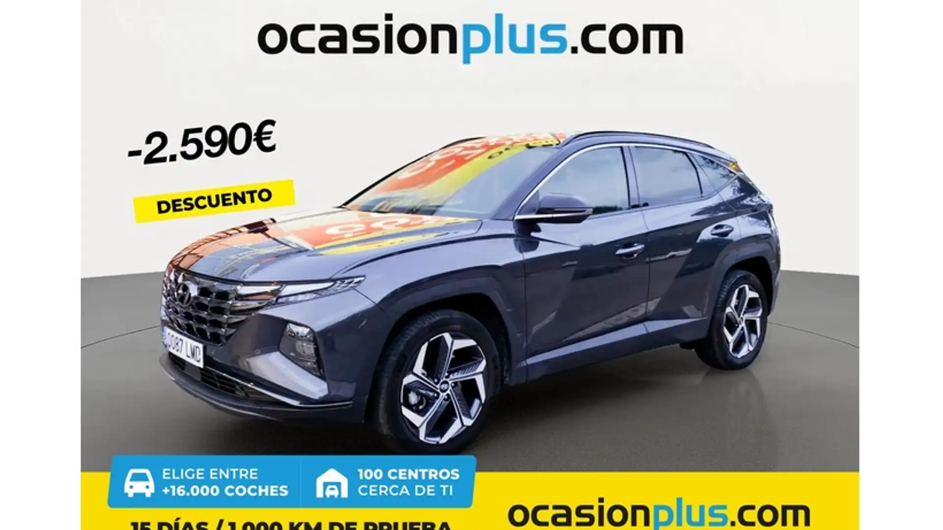 Hyundai TUCSON 1.6 TGDI HEV Tecno 2C AT Gris - 1