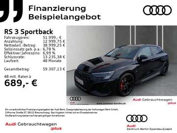 RS3 Sportback *MATRIX*B&O*NAV+*RS-AGA*R-CAM*SHZ*