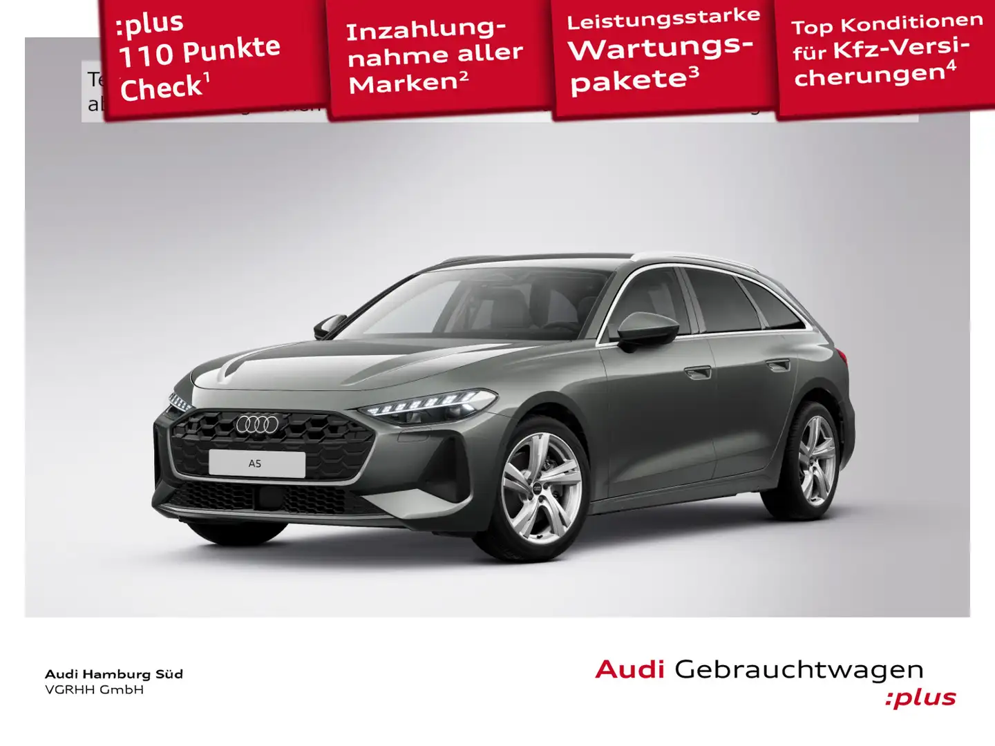 Audi A5 TFSI S tronic NAVI/AHK//LED-PLUS/ACC Grau - 1