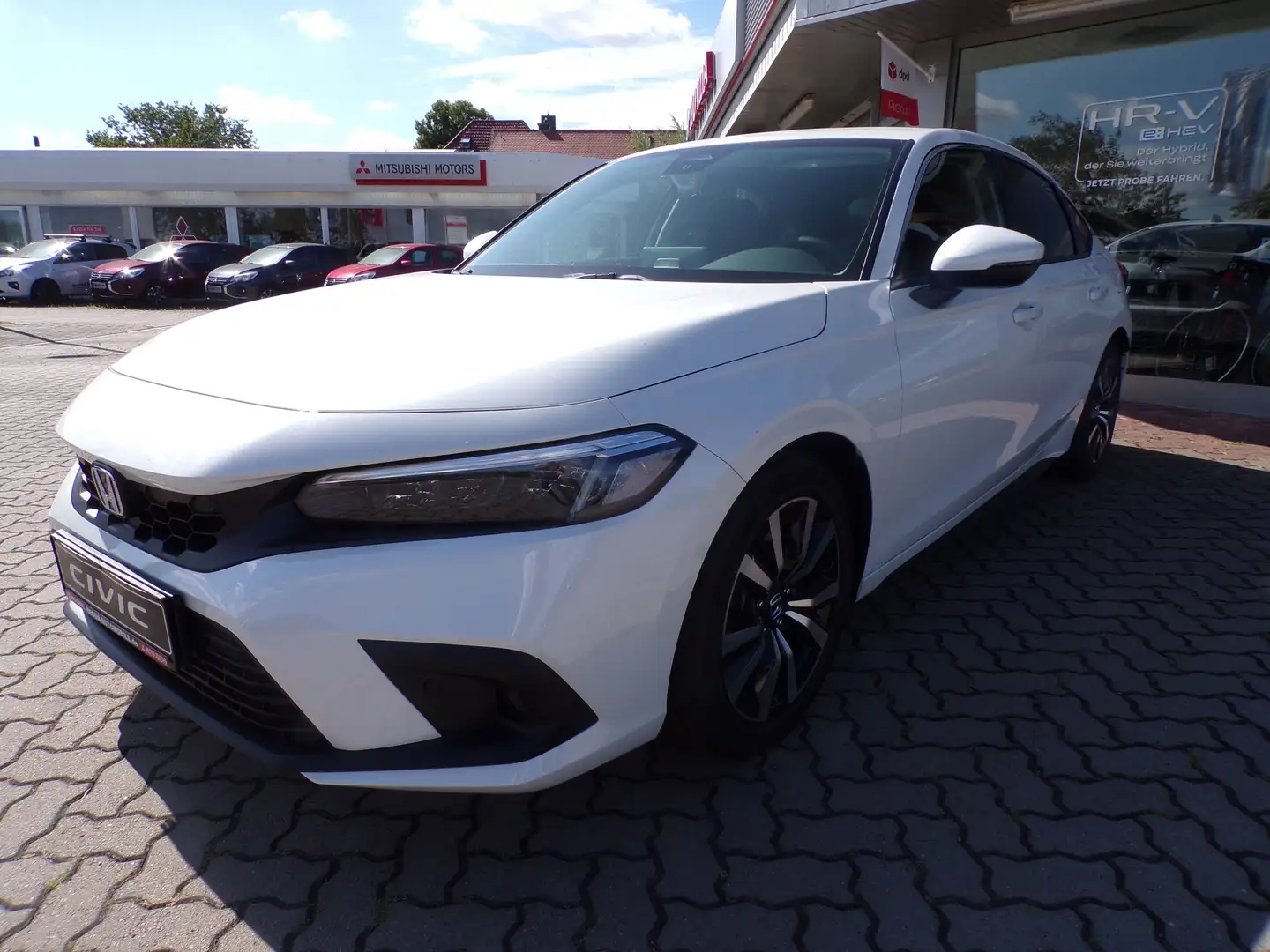 Honda Civic e:HEV Elegance Weiß - 1