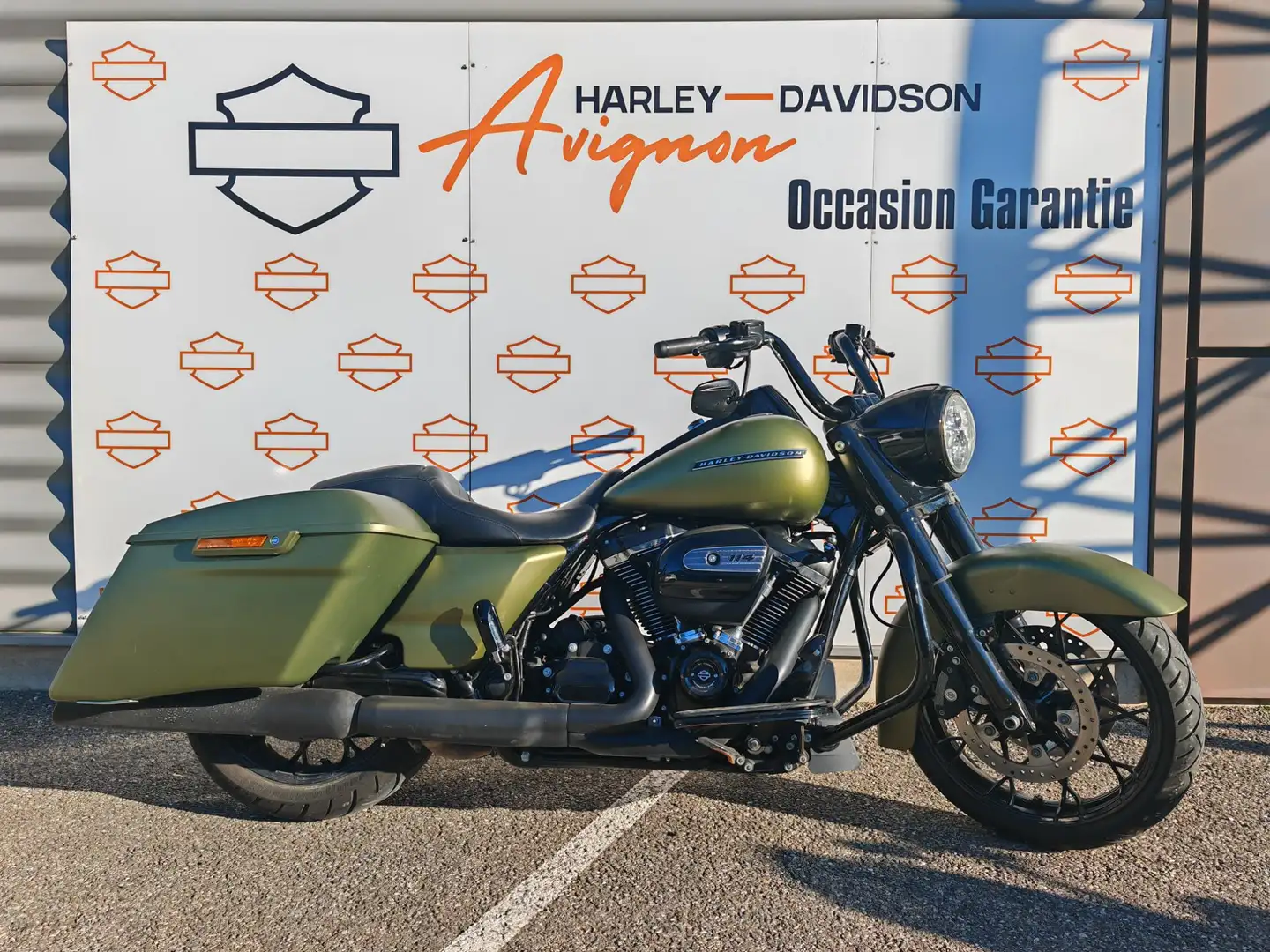 Harley-Davidson Road King Grün - 1