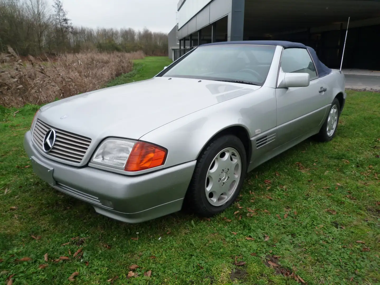 Mercedes-Benz SL 320 leder - top onderhouden - bijna oldtimer Zilver - 1