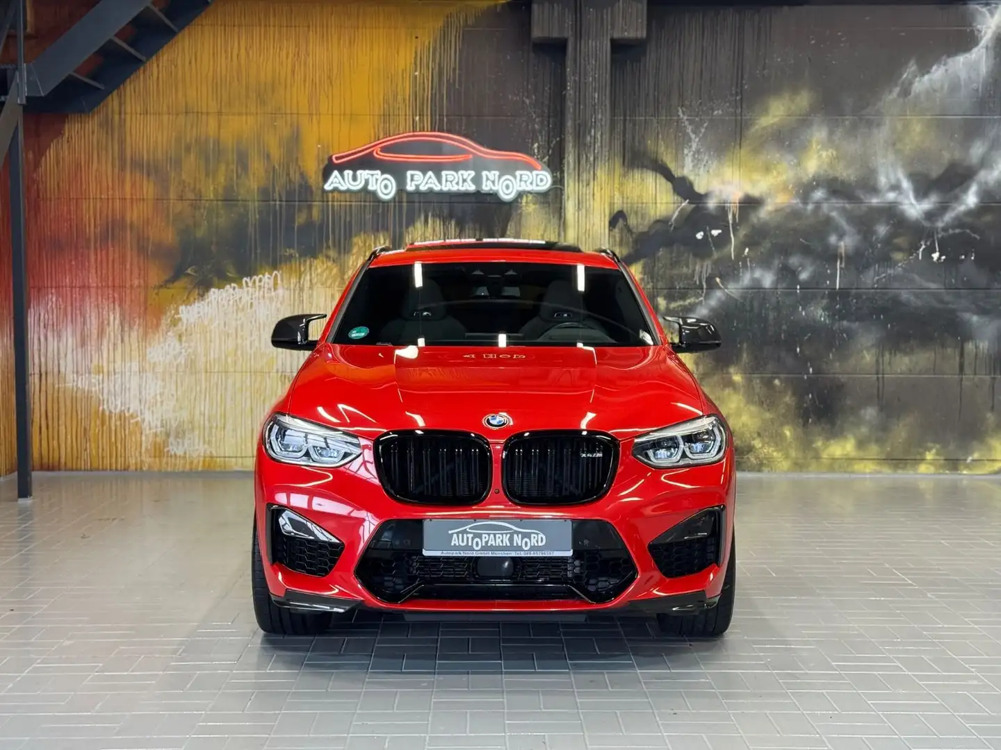 BMW X4 M Competition~CARBON~PANO~HUD~KAMERA~LED~TV Rood - 2