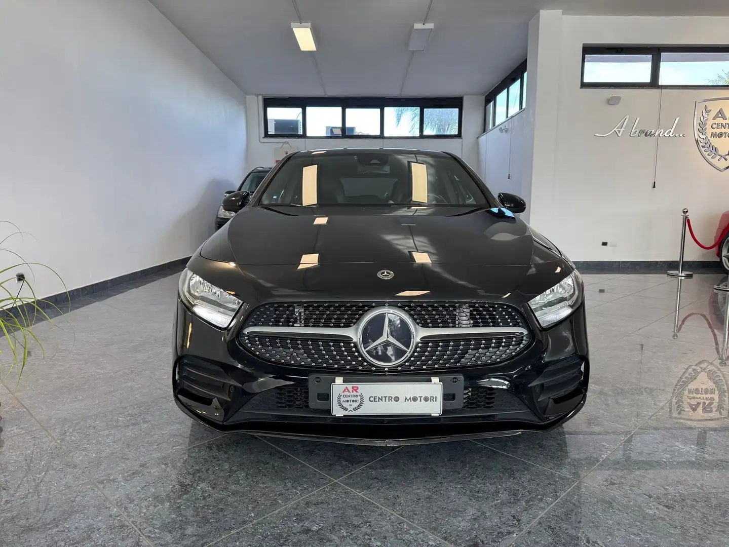 Mercedes-Benz A 180 d AMG Premium Night Led Ambiente Sedili Risc Full Nero - 2