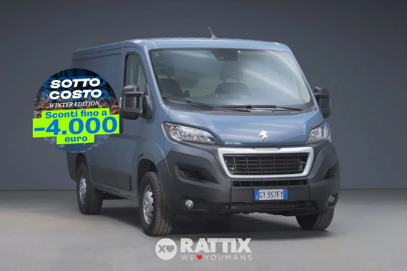 Peugeot Boxer 330 2.2 BlueHDI 120CV L1H1 IVA ESCLUSA Gri - 1