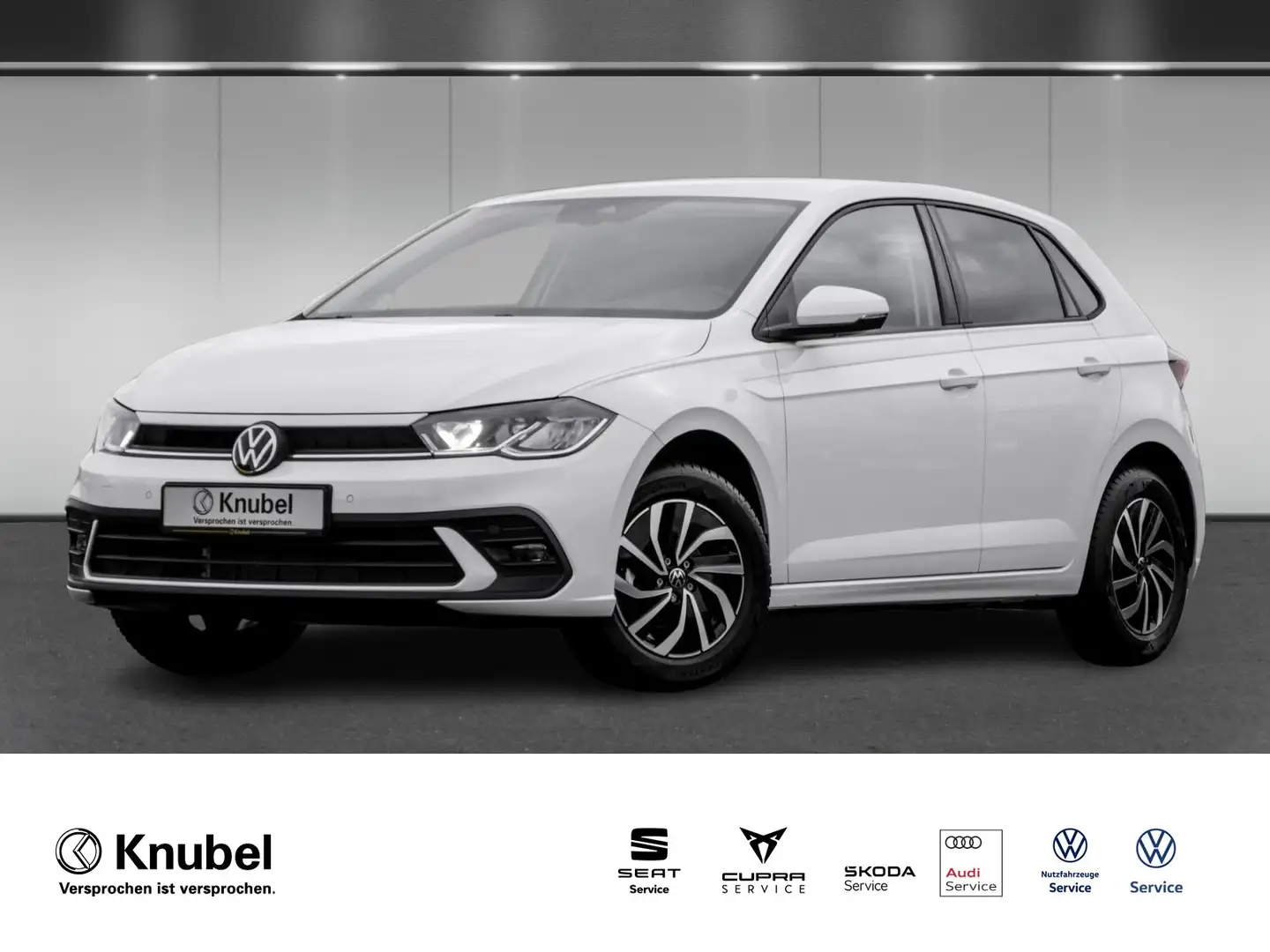 Volkswagen Polo Life 1.0 LED Ready2Discover/Ganzj.reifen Weiß - 1