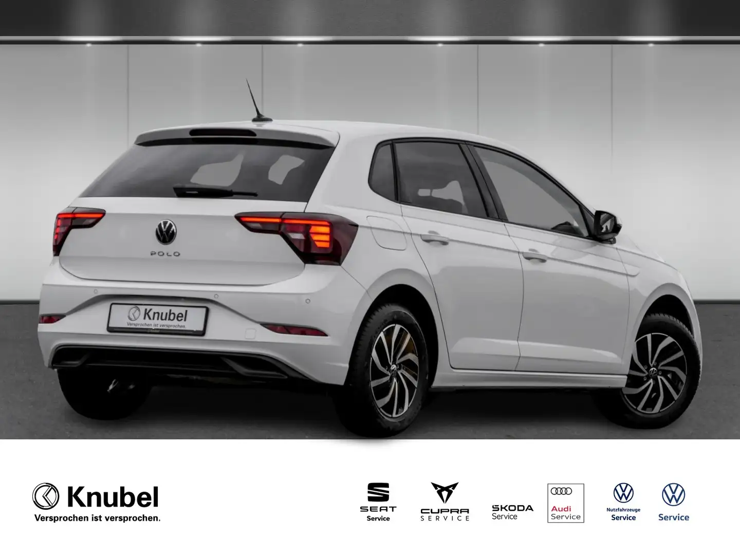 Volkswagen Polo Life 1.0 LED Ready2Discover/Ganzj.reifen Weiß - 2
