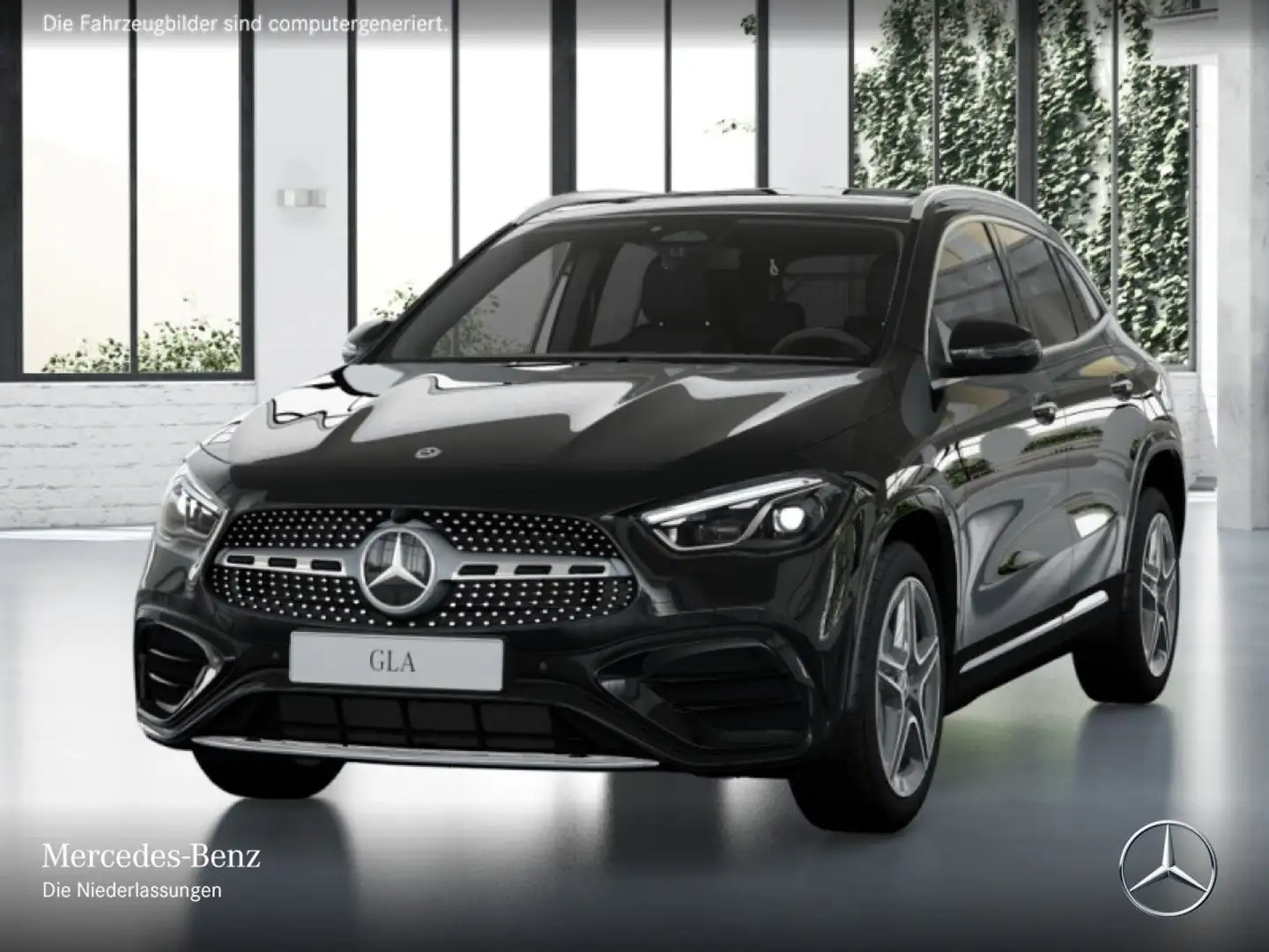 Mercedes-Benz GLA 200 AMG+PANO+MULTIBEAM+KAMERA+TOTW+KEYLESS+7G Schwarz - 2