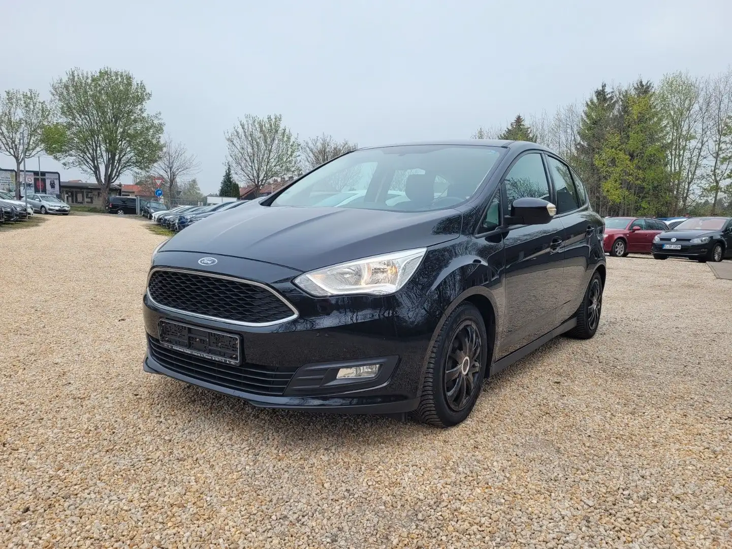 Ford C-Max Trend Euro 6*Klima*SZH*Temp*SR*WR*PDC*TÜV* Schwarz - 1