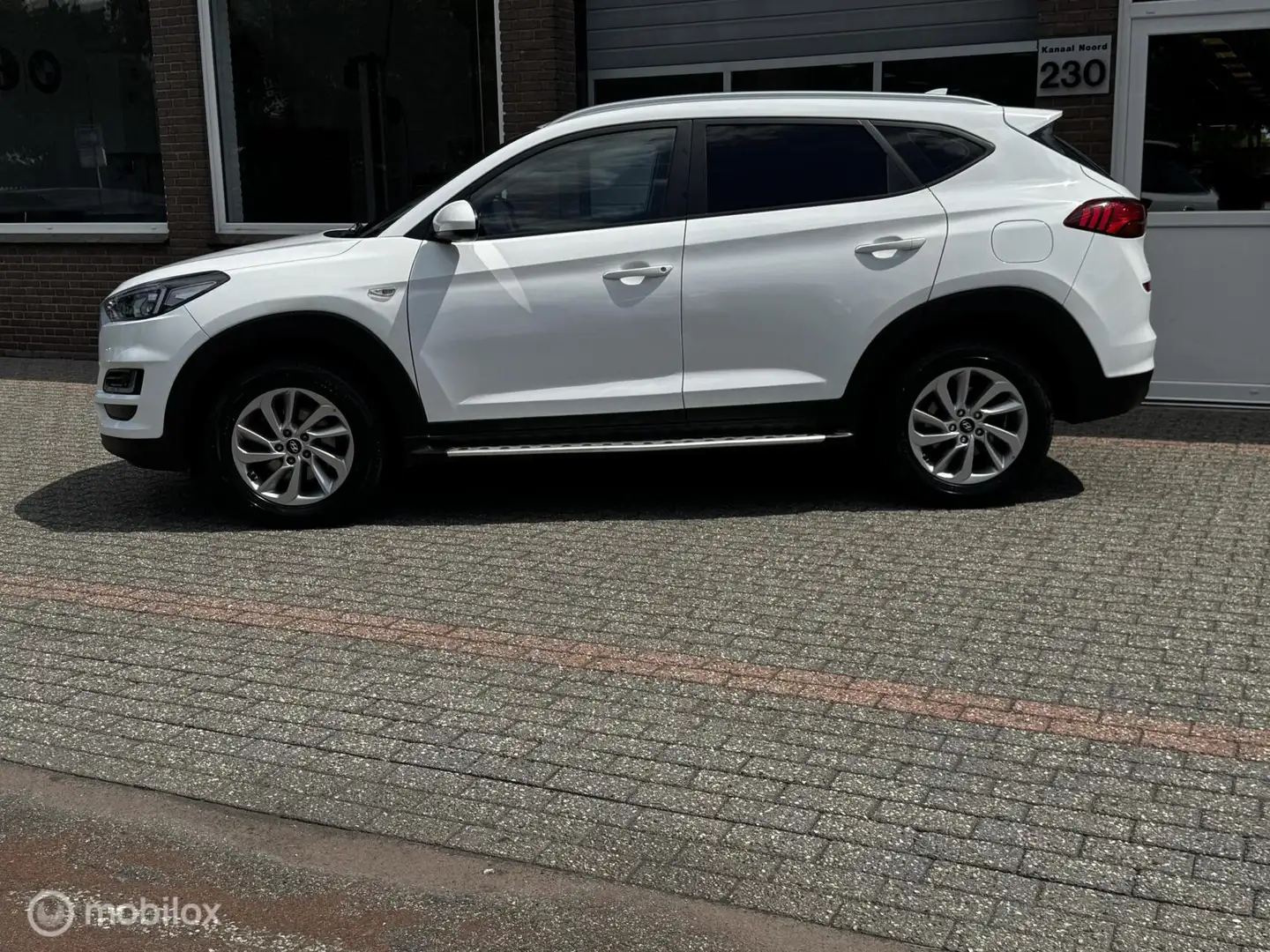 Hyundai TUCSON 1.6 GDI i-Drive ECC-AIRCO/NAVI/CRUISE/PDC Blanc - 2
