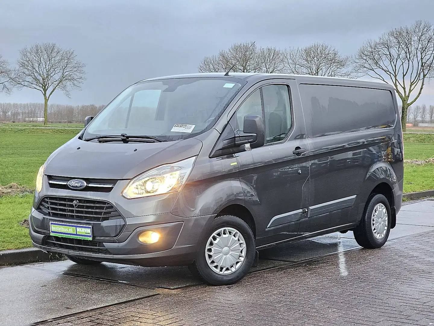 Ford Transit Custom 2.2 L1H1 Airco 125Pk! Grau - 2