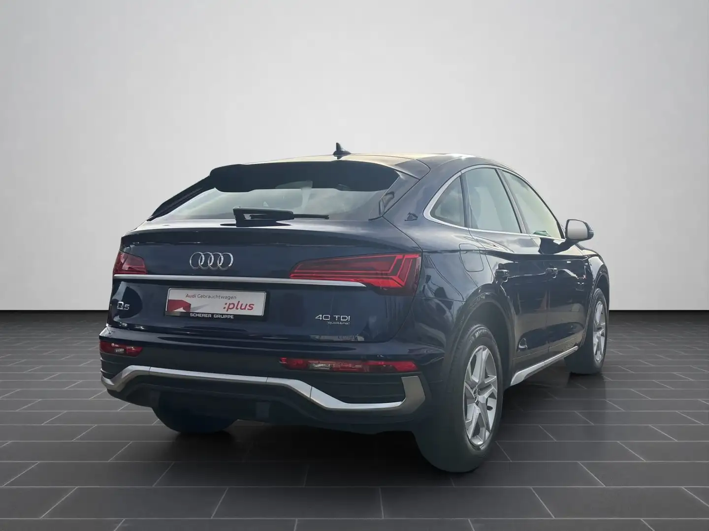 Audi Q5 S line 40 TDI quattro *Matrix*Navi* Blau - 2