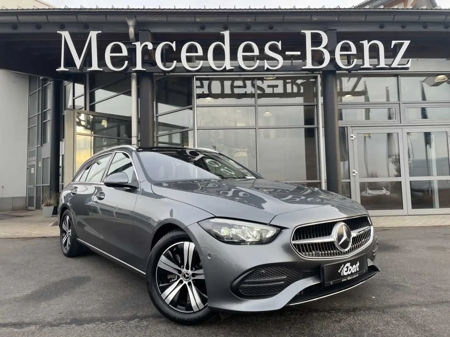 Mercedes-Benz C 180 T 9G AVANTGARDE+R-Kamera +PANO+SHZ+SPIEGEL Gris - 1