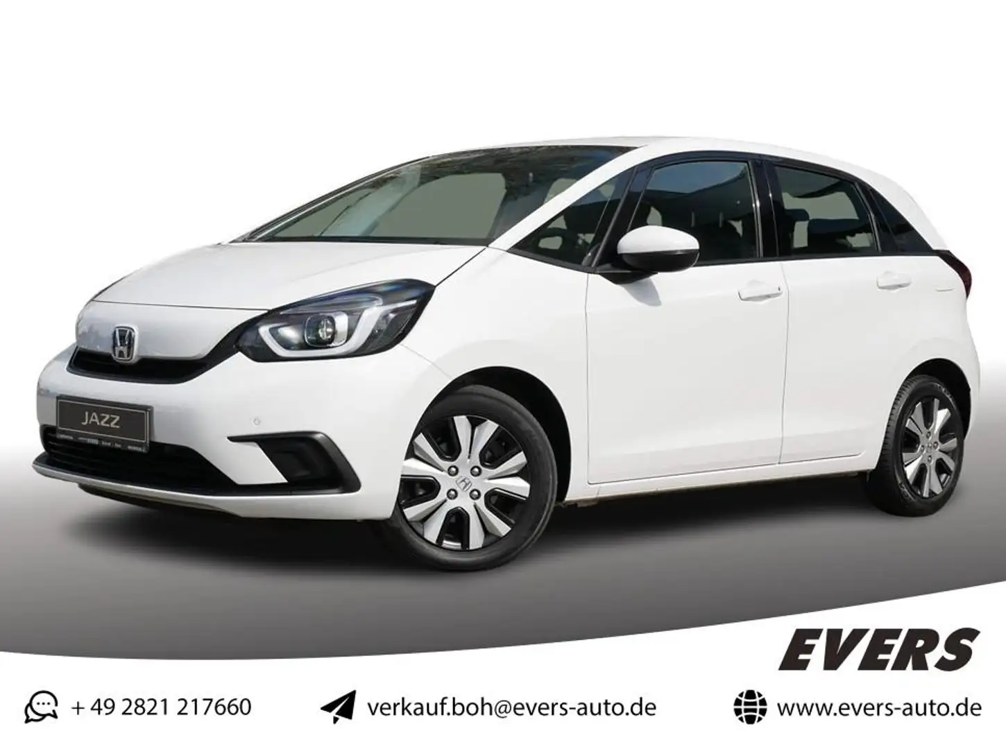 Honda Jazz Hybrid 1.5  ELEGANCE LED+FULL-LINK+SHZ Bílá - 1