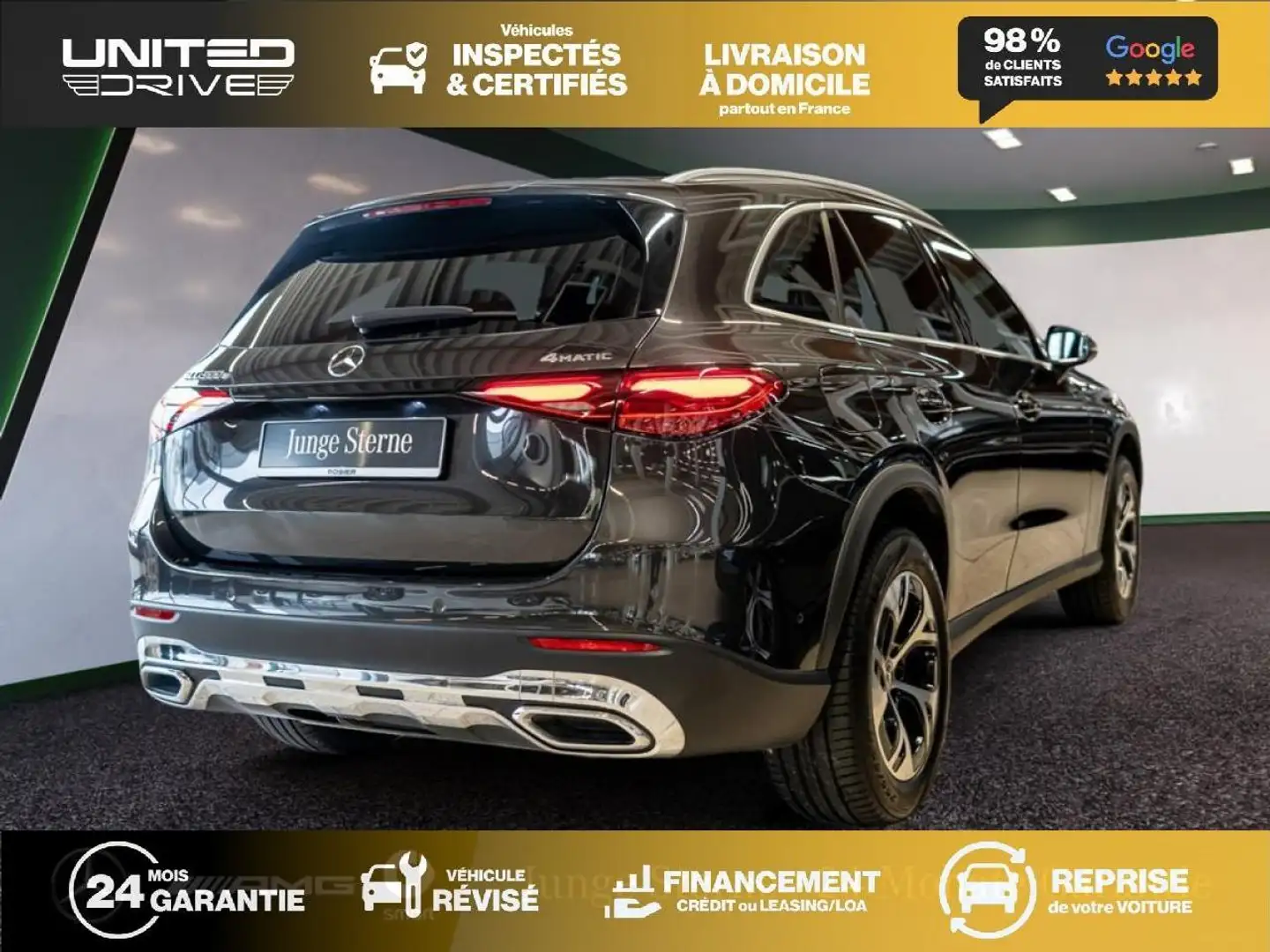 Mercedes-Benz GLC 300 GLC 300 e - BVA 9G-Tronic - BM X254 Avantgarde Line 4-Matic - BVA Gris - 2