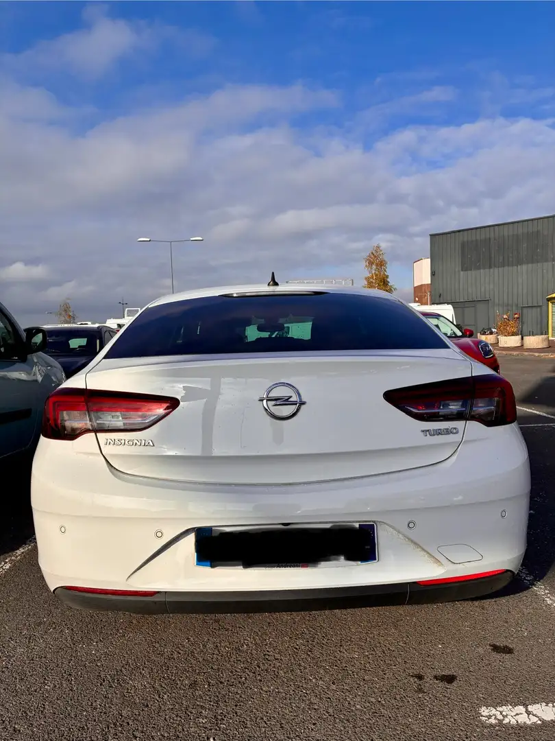 Opel Insignia Grand Sport 1.5 Direct InjectionTurbo Aut Ultimate Blanc - 2